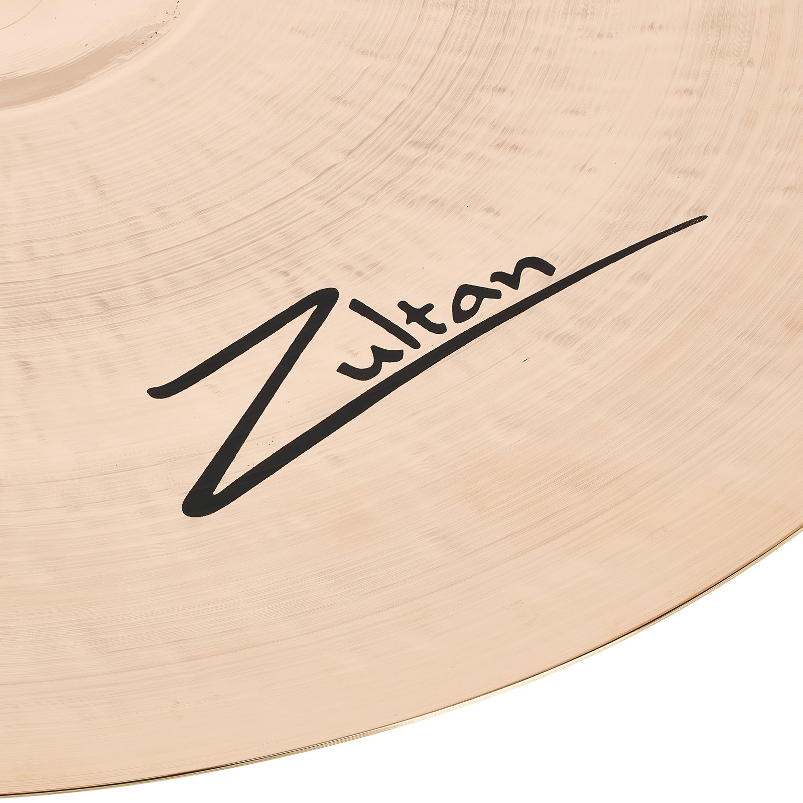 Zultan 22" Rock Beat Medium Ride Detail Logo