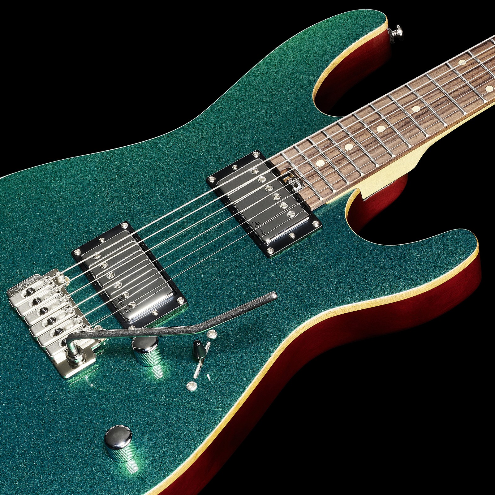 Détail du Harley Benton Fusion-III HH EB OCT Guitare électrique