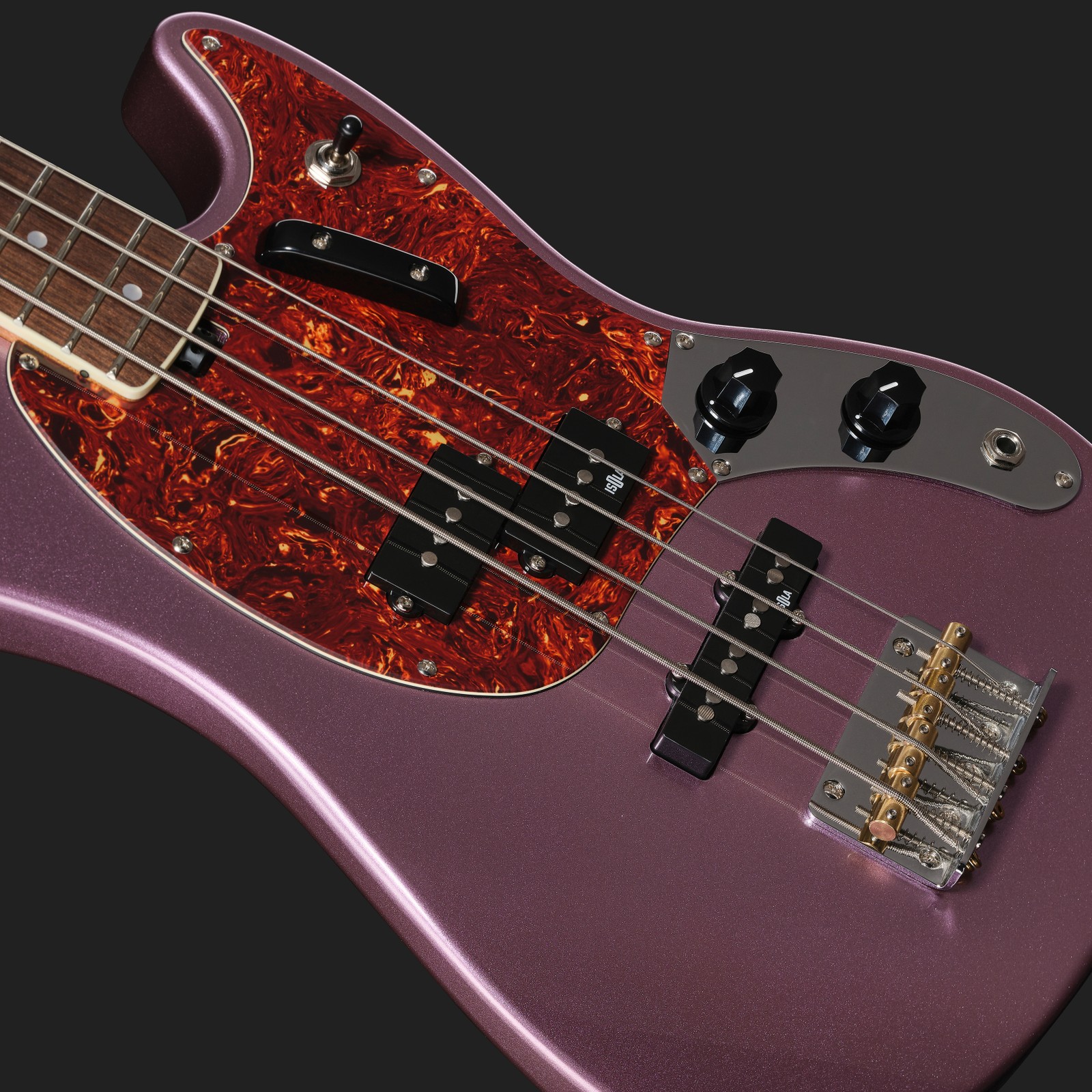 Harley Benton MV-4MSB Burgundy Mist, Korpus