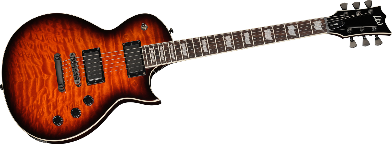 ESP LTD EC-400 QM VB, E-Gitarre