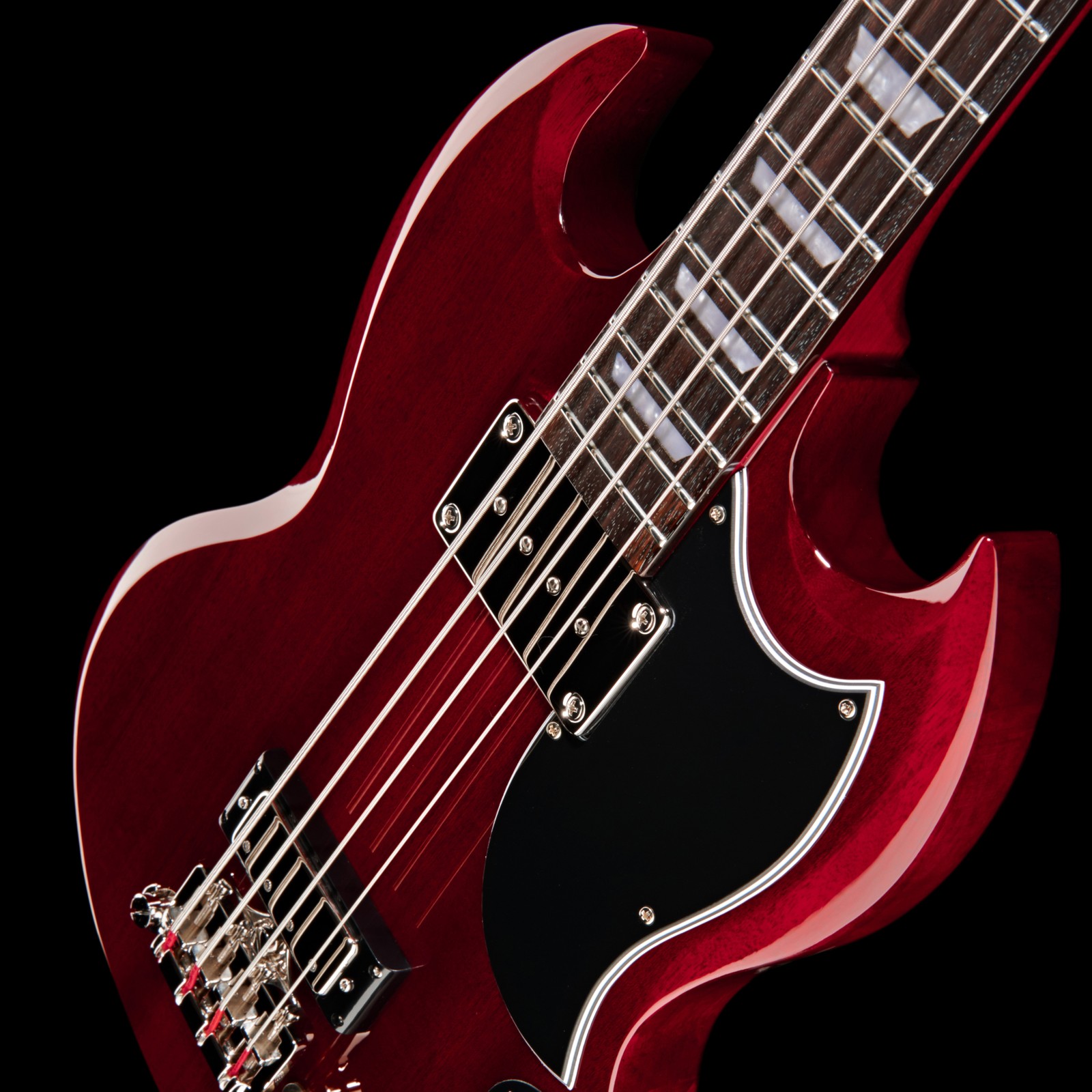 Mahagonikorpus des Epiphone EB-3 E-Bass