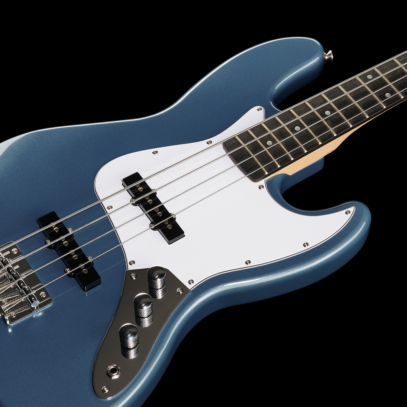Decke mit Tonabnehmern des Harley Benton JB-20 BM Standard Series E-Bass