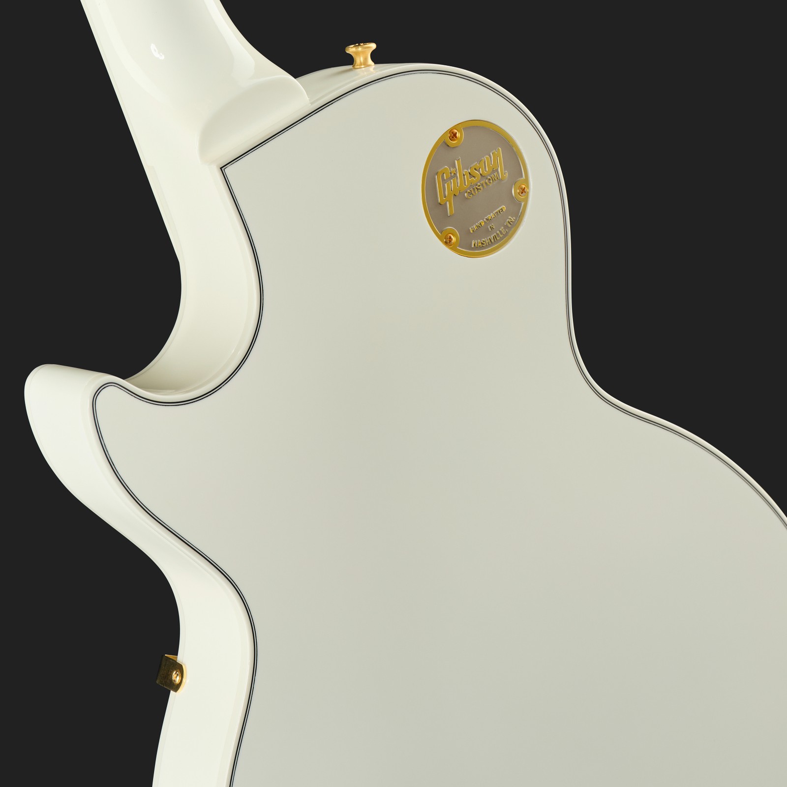Korpus Rückseite der Gibson Les Paul Custom AW E-Gitarre