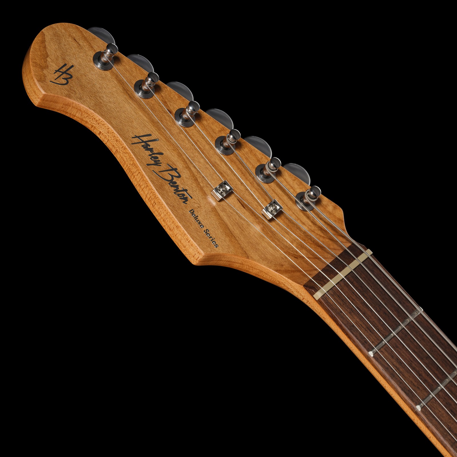 Kopfplatte der Harley Benton ST-Modern HSS LH LPB
