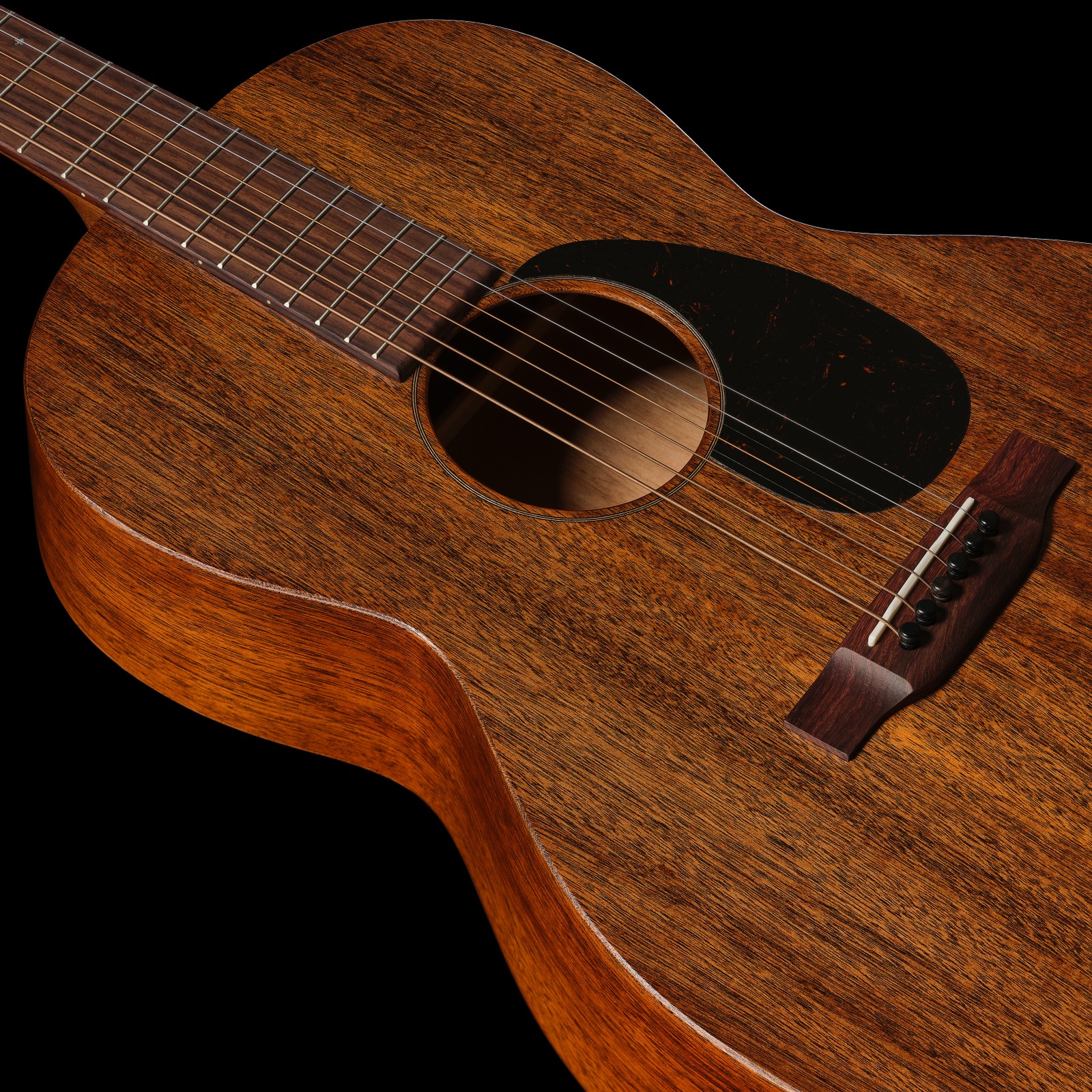 Decke der Martin Guitar 000-15SM Westerngitarre