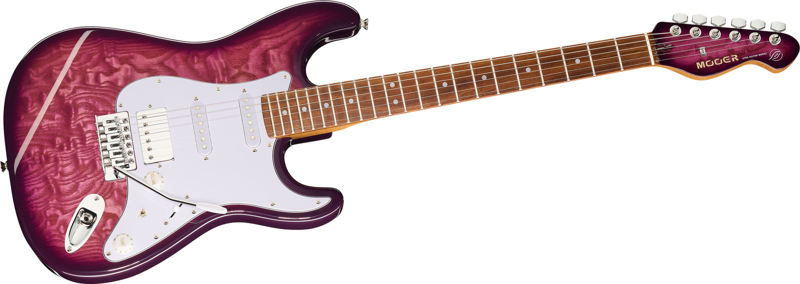 Mooer MSC20 Pro Guitar Prune Purple