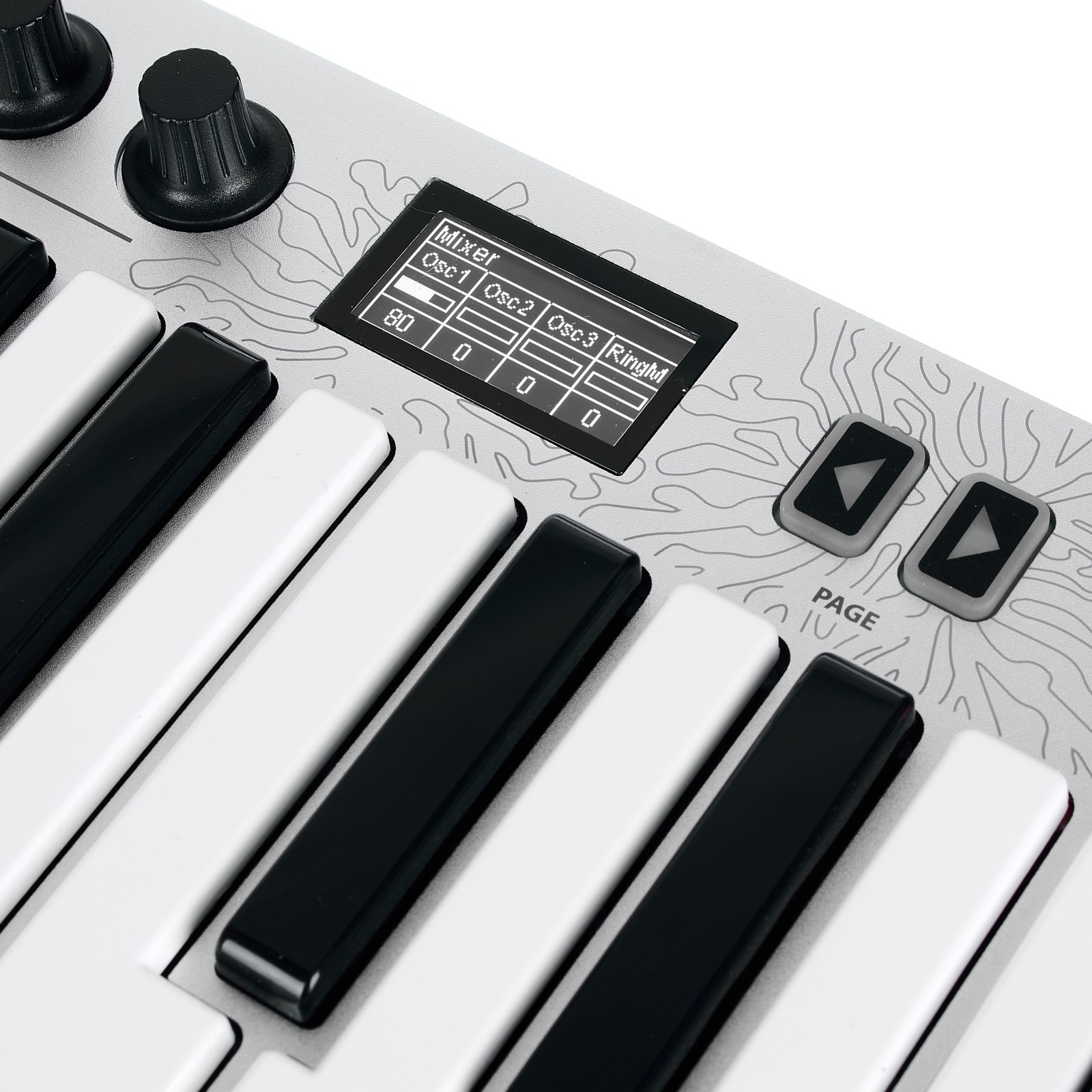 Display am ESI XSynth