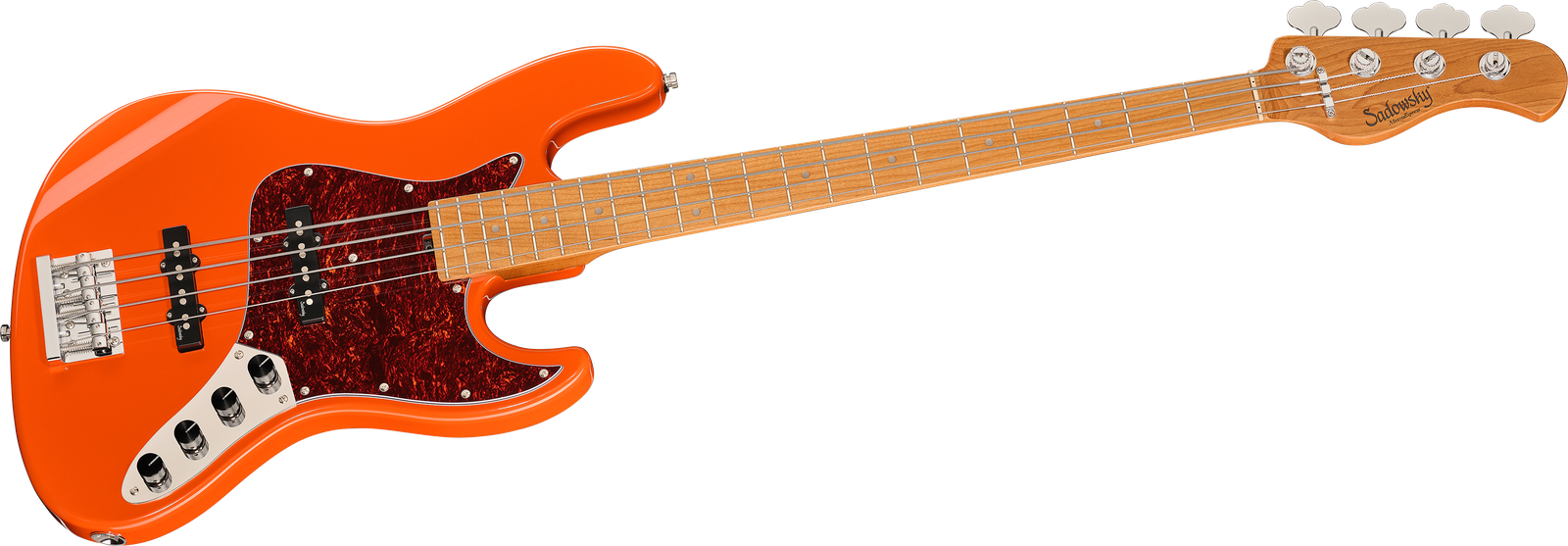 Sadowsky MetroExpress 21 Vintage JJ4 Maple Orange, bass guitar