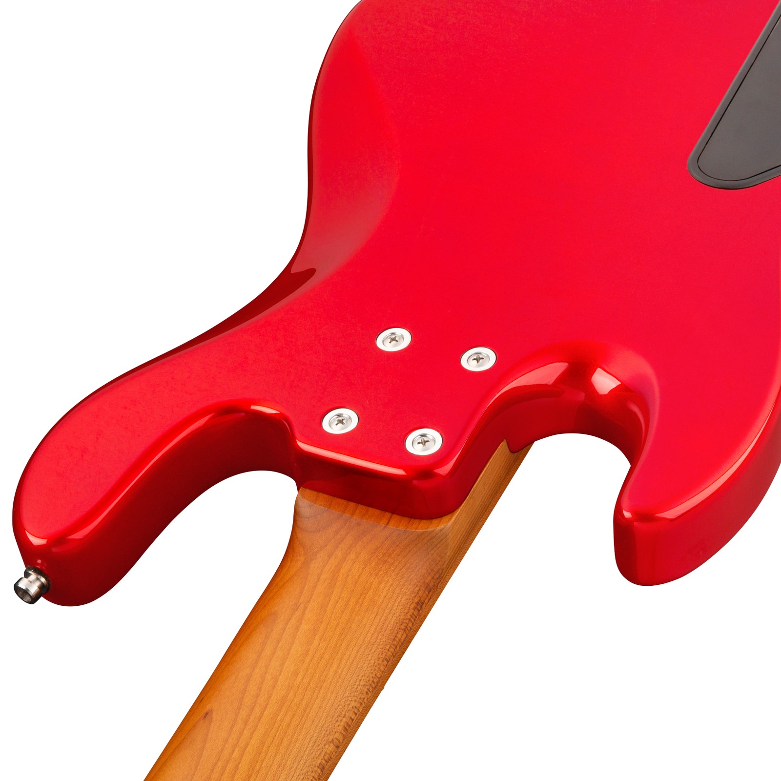 Roasted maple neck, Sadowsky MetroExpress 21 Vintage M5 Maple Red, five-string electric bass