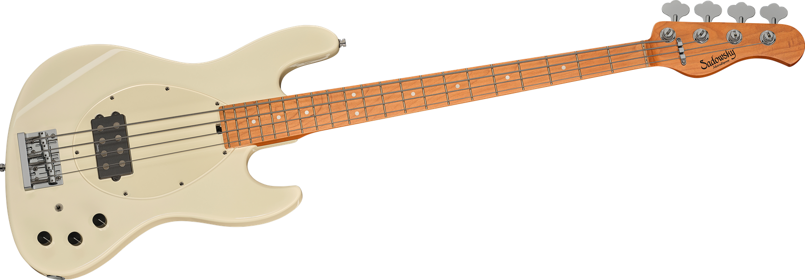 Sadowsky MetroExpress 21 Vintage M4 Maple White, electric bass guitar