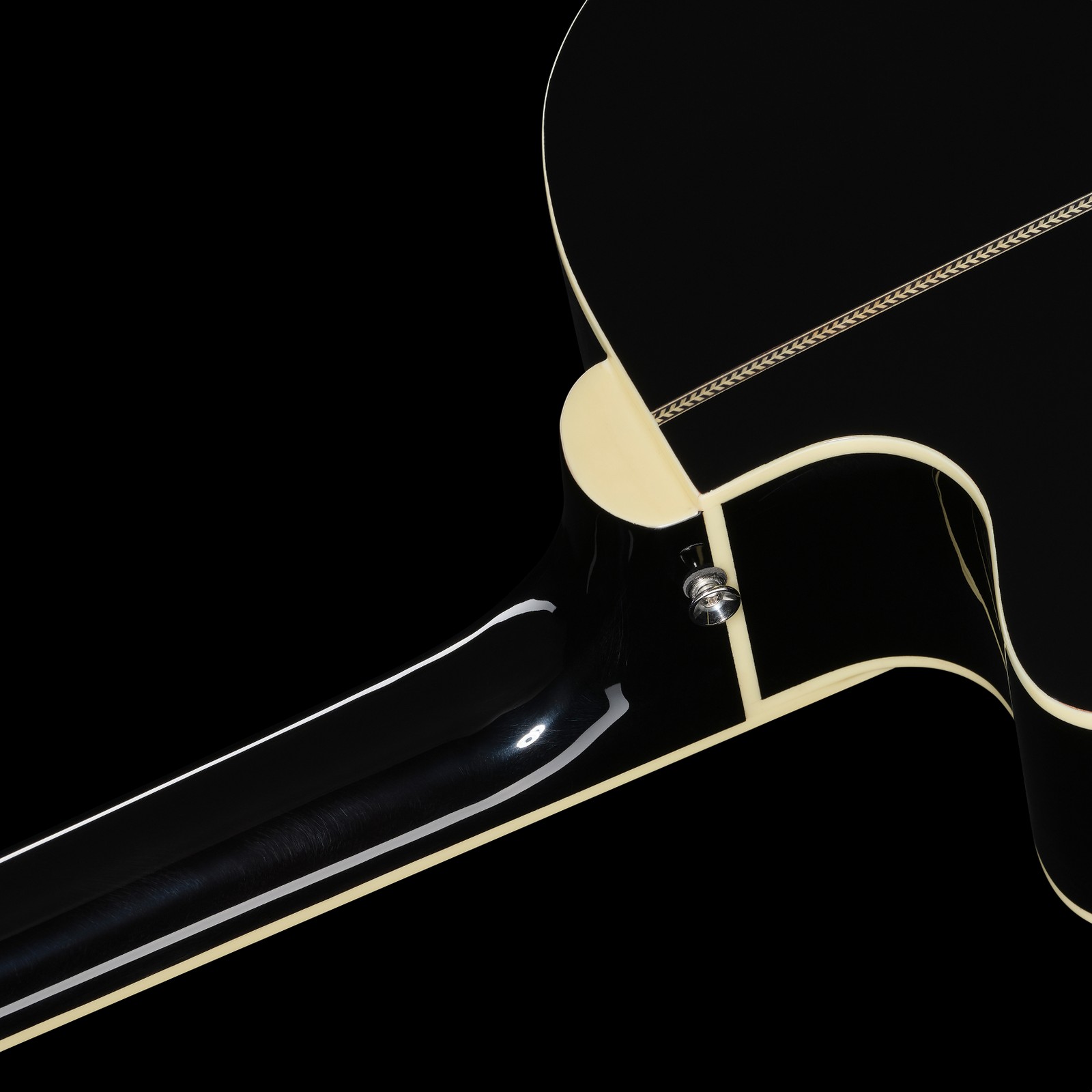 Détail du Harley Benton B-30BK Acoustic Bass Series