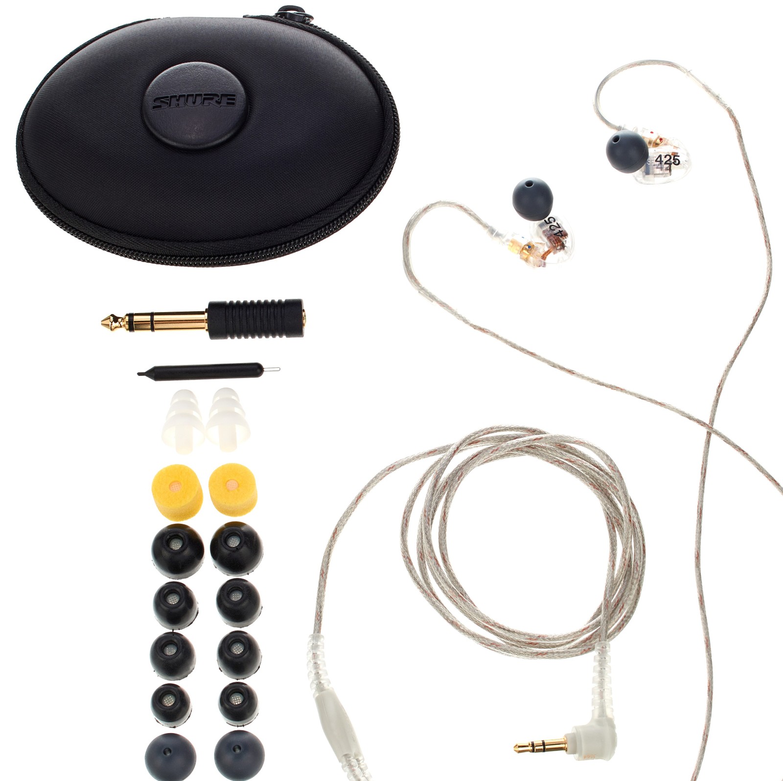 Shure SE425-CL Bundle