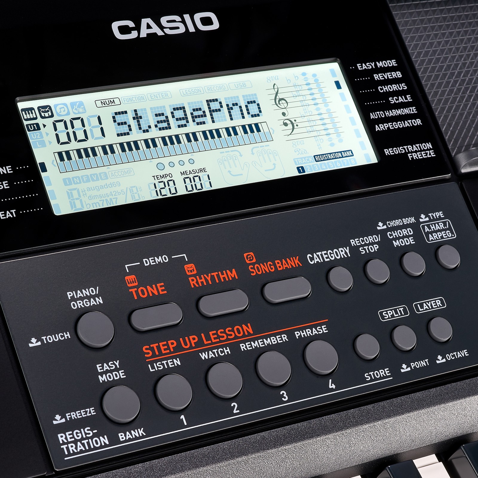 Détail du Casio CT-X700 Clavier arrangeur