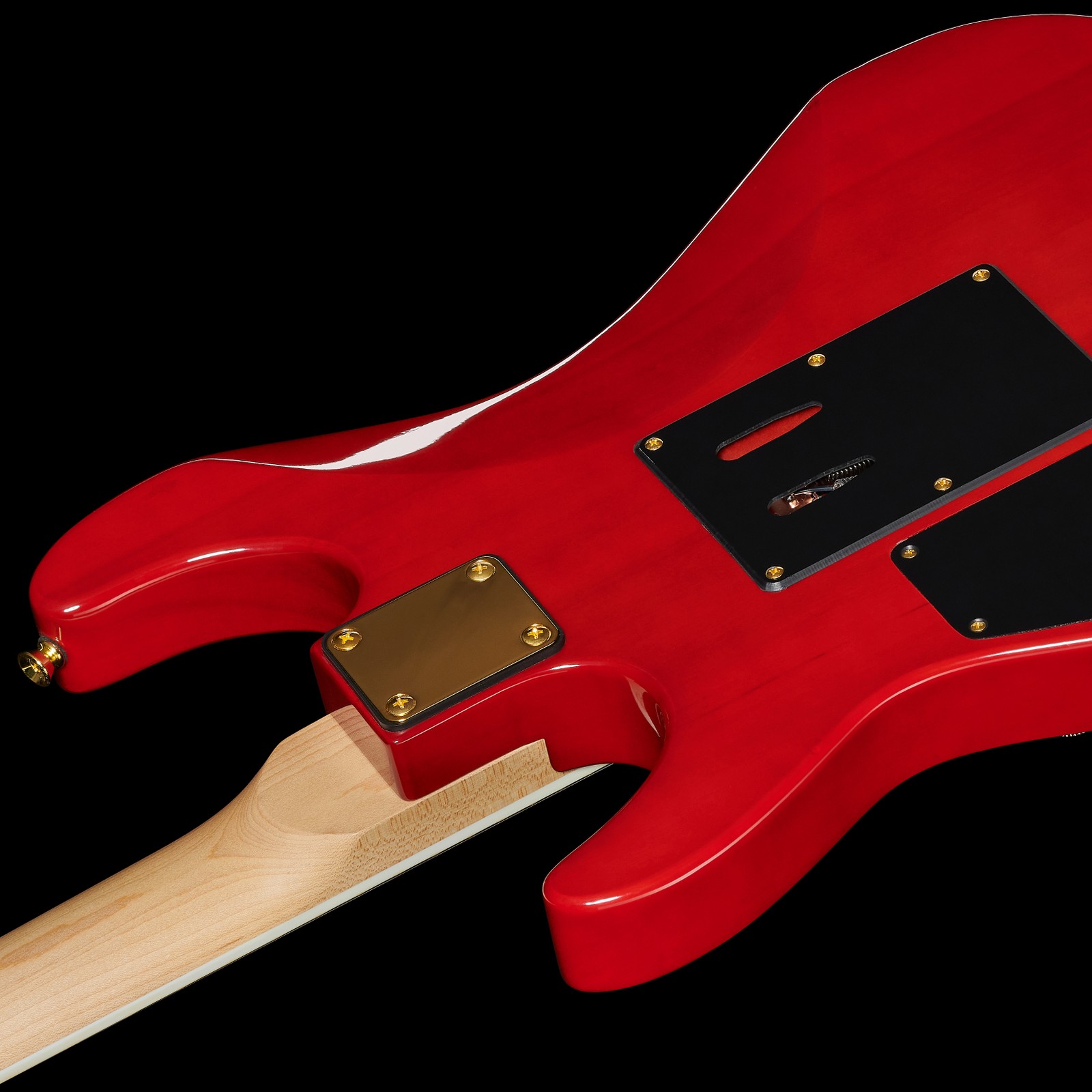 Halsübergang der Harley Benton S-620 TR Rock Serie E-Gitarre