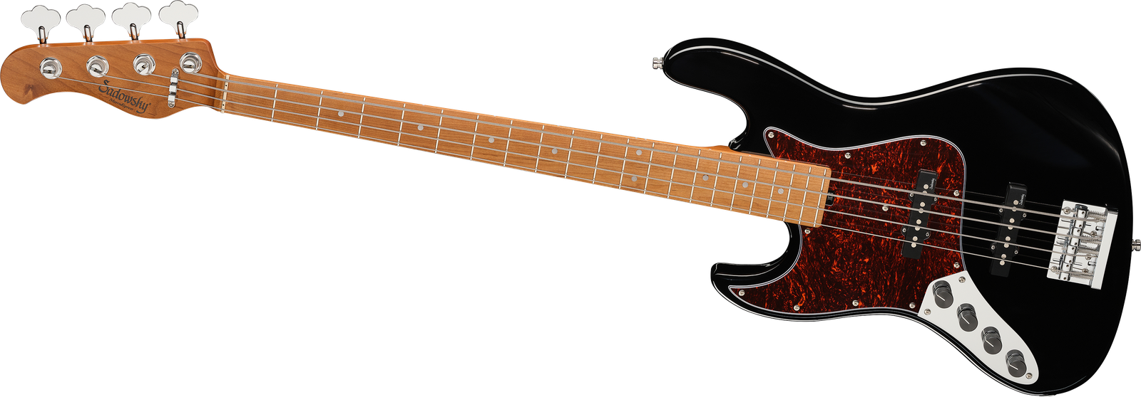 Frontalansicht vom E-Bass Sadowsky MetroExp21 Vintage JJ4 RM LH BK