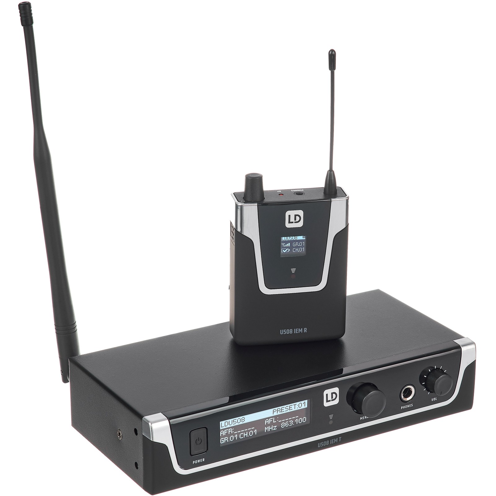 LD Systems U508 IEM système de monitoring intra-auriculaire