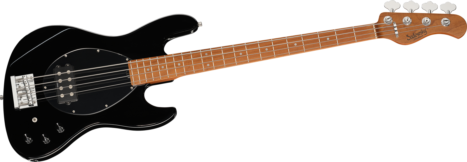 Sadowsky MetroExpress 21 Vintage M4 Maple Black, electric bass guitar