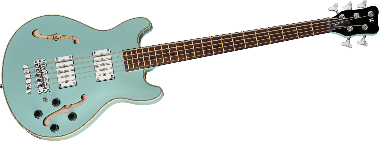 Warwick RB Star Bass 5 SDBHP 5-String Semi-Hollow Electric Bass