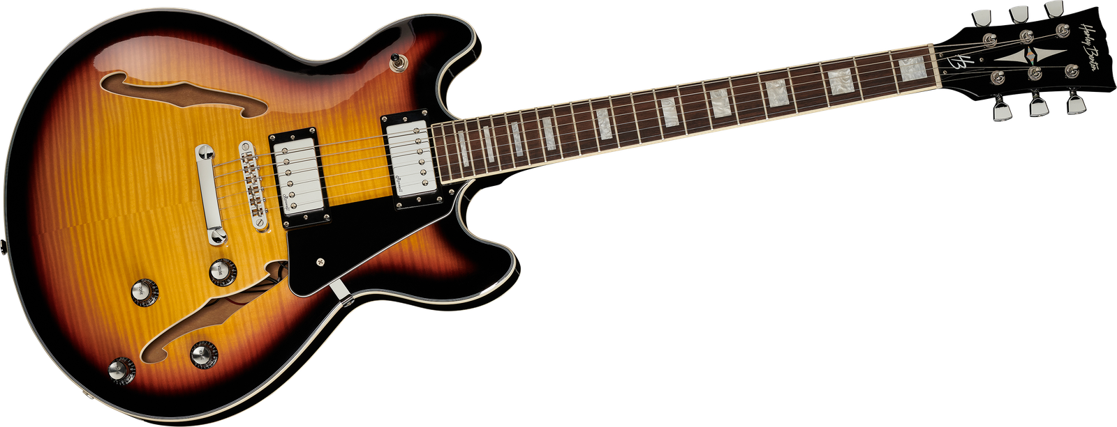 Harley Benton HB-35Plus Vintage Burst Electric Guitar