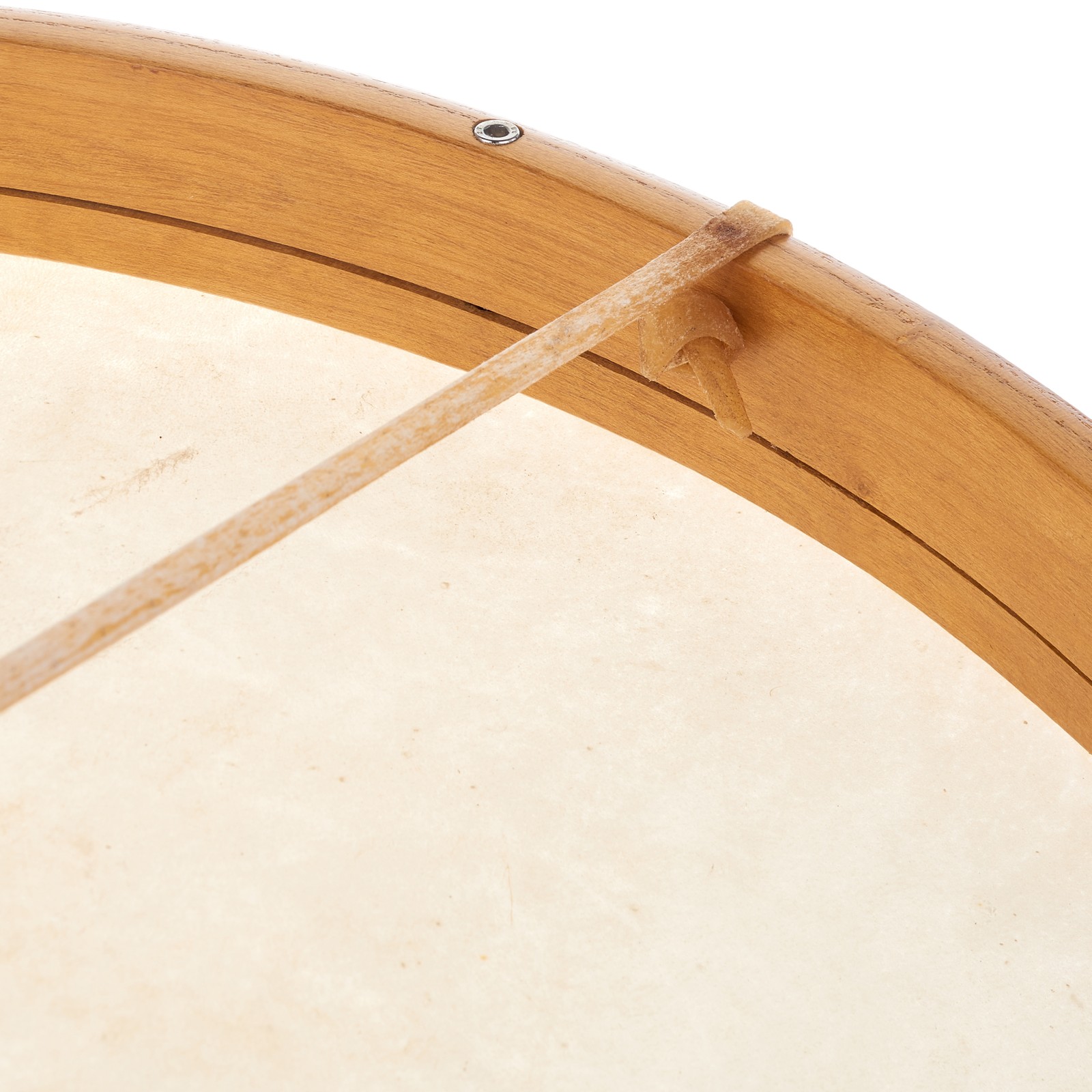 Unterseite der Thomann 22" Frame Drum Tuneable mit Haltekreuz