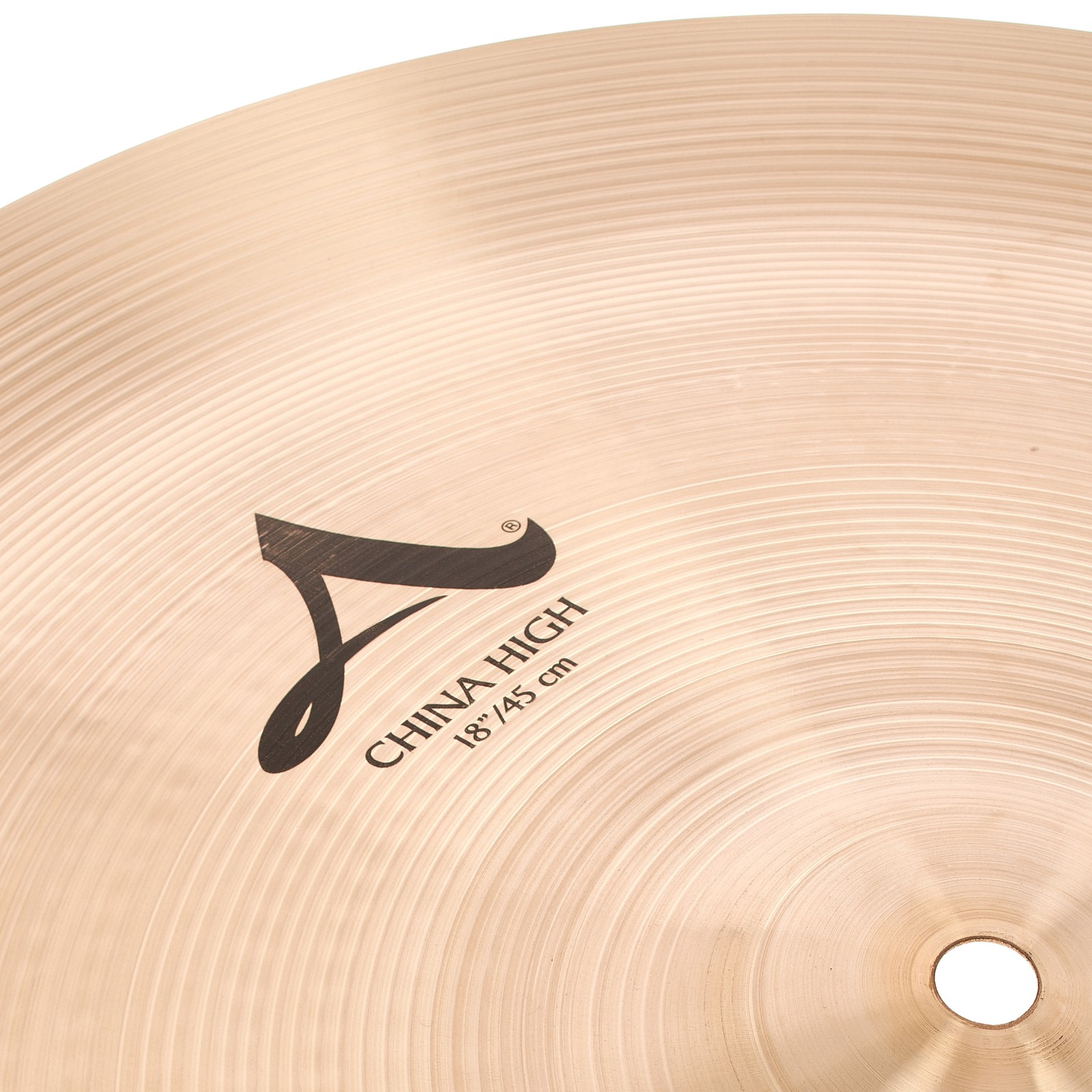 Oberfläche des Zildjian 18" A-Series China Boy High