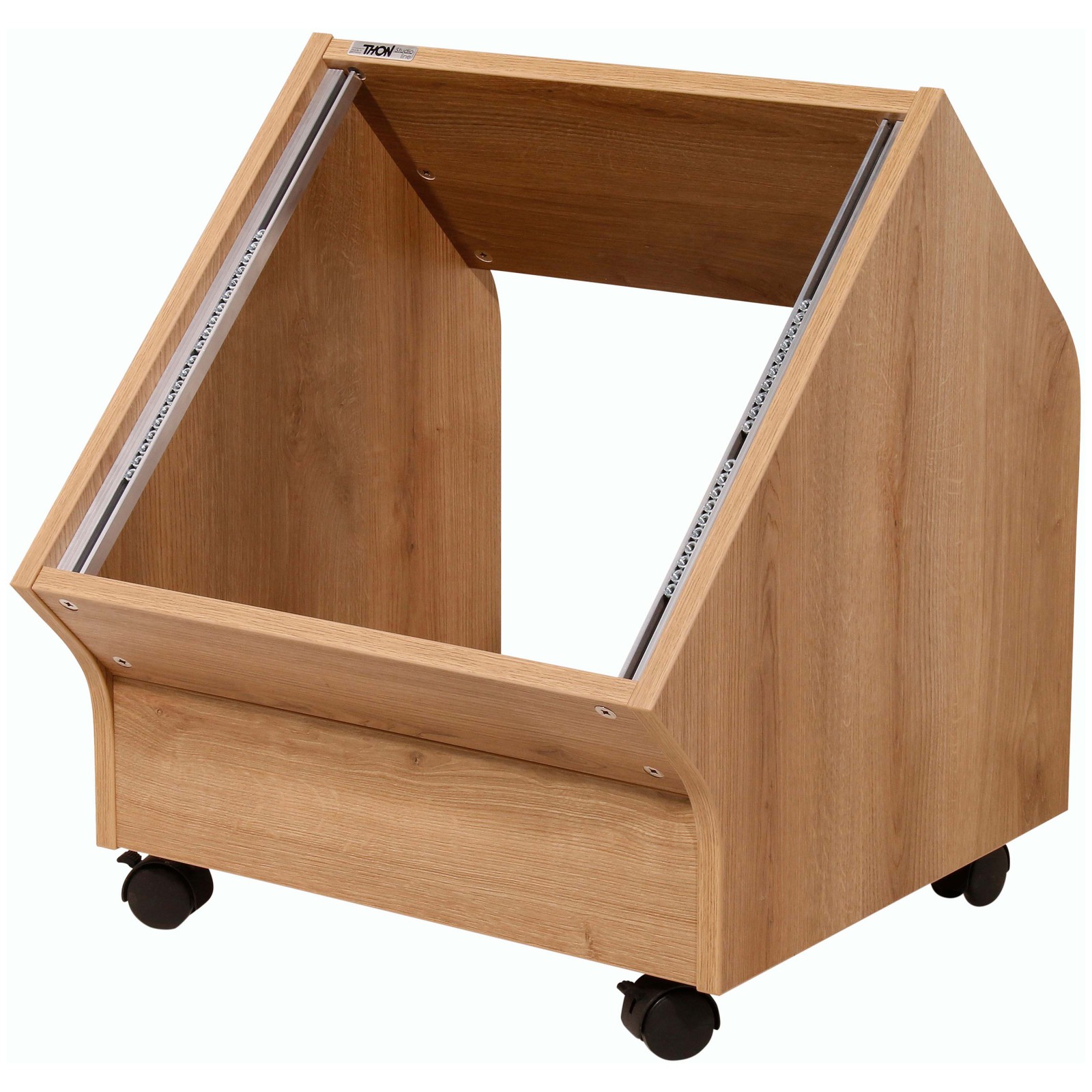Thon Studio Side Rack 10U oak