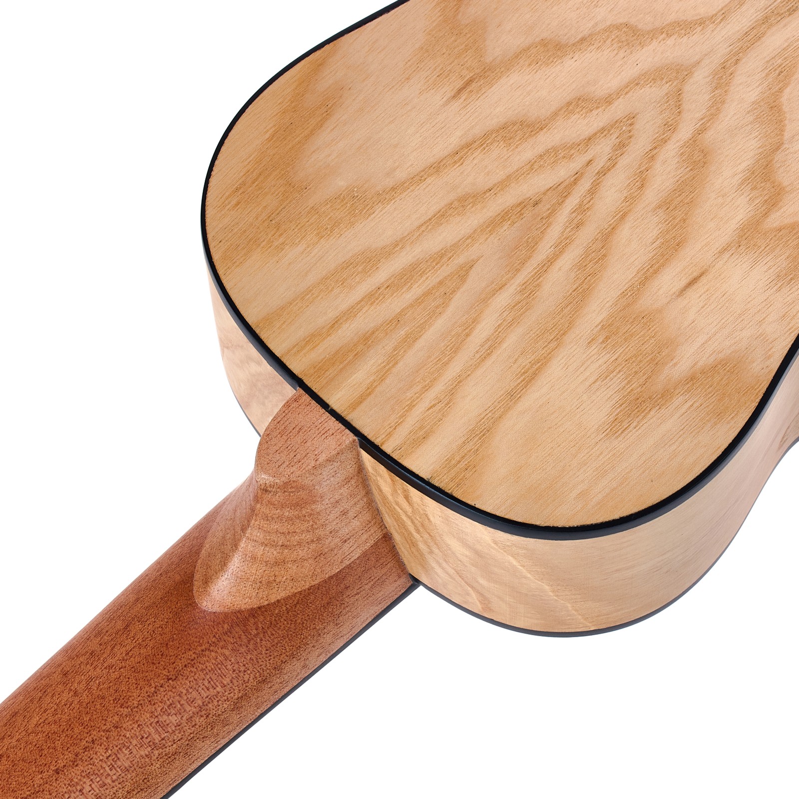 Rückseite der Harley Benton UK-12 Stain Ash NT