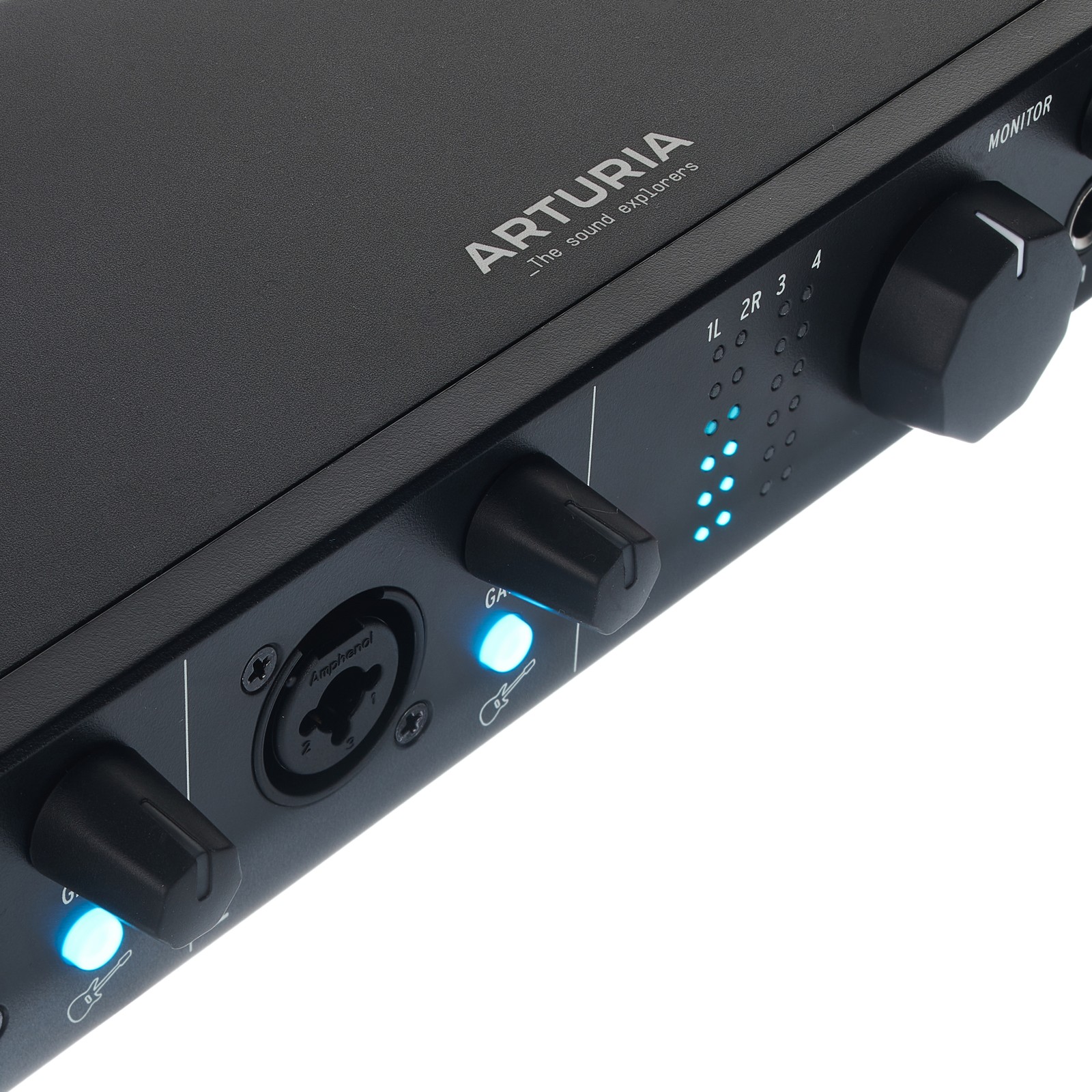 Arturia MiniFuse 4 Black control elements