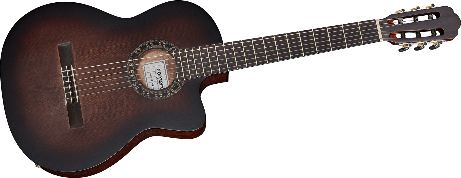 La Mancha Granito 32-CEN-AB Klassikgitarre mit Tonabnehmer