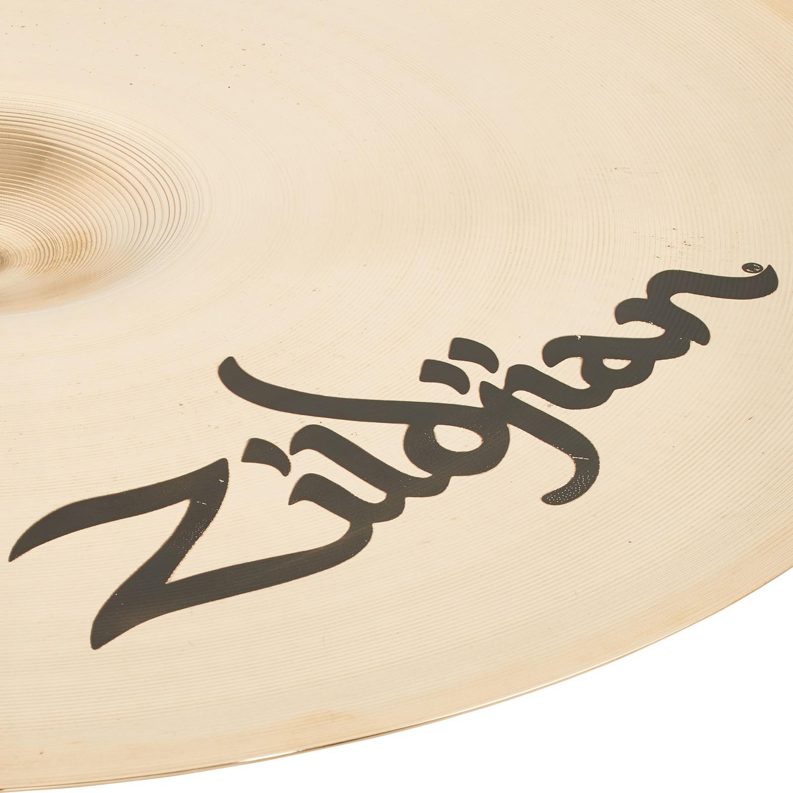 Zildjian Logo auf dem A-Custom 17" Crashbecken