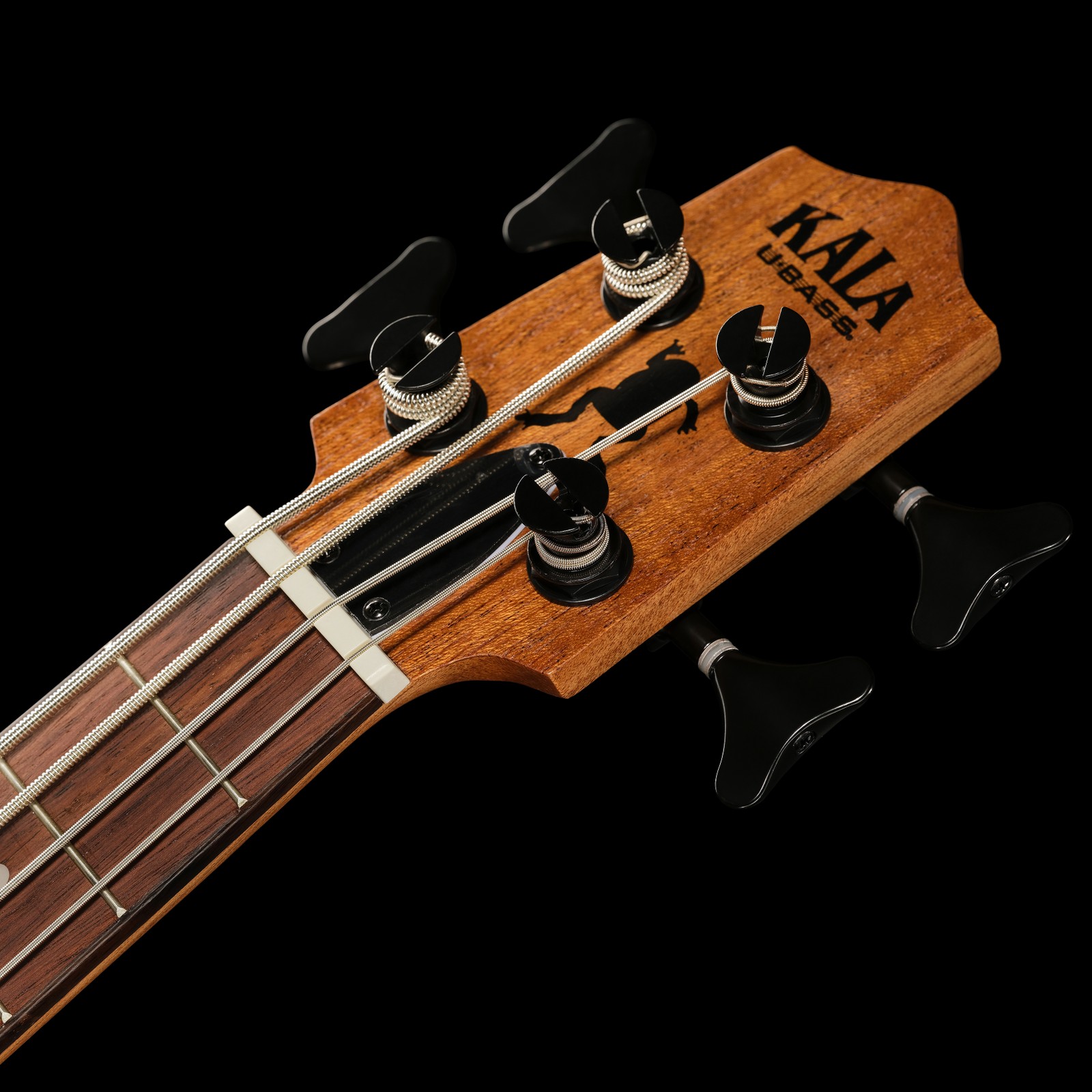 Kala U-Bass Journeyman NT, headstock with logo