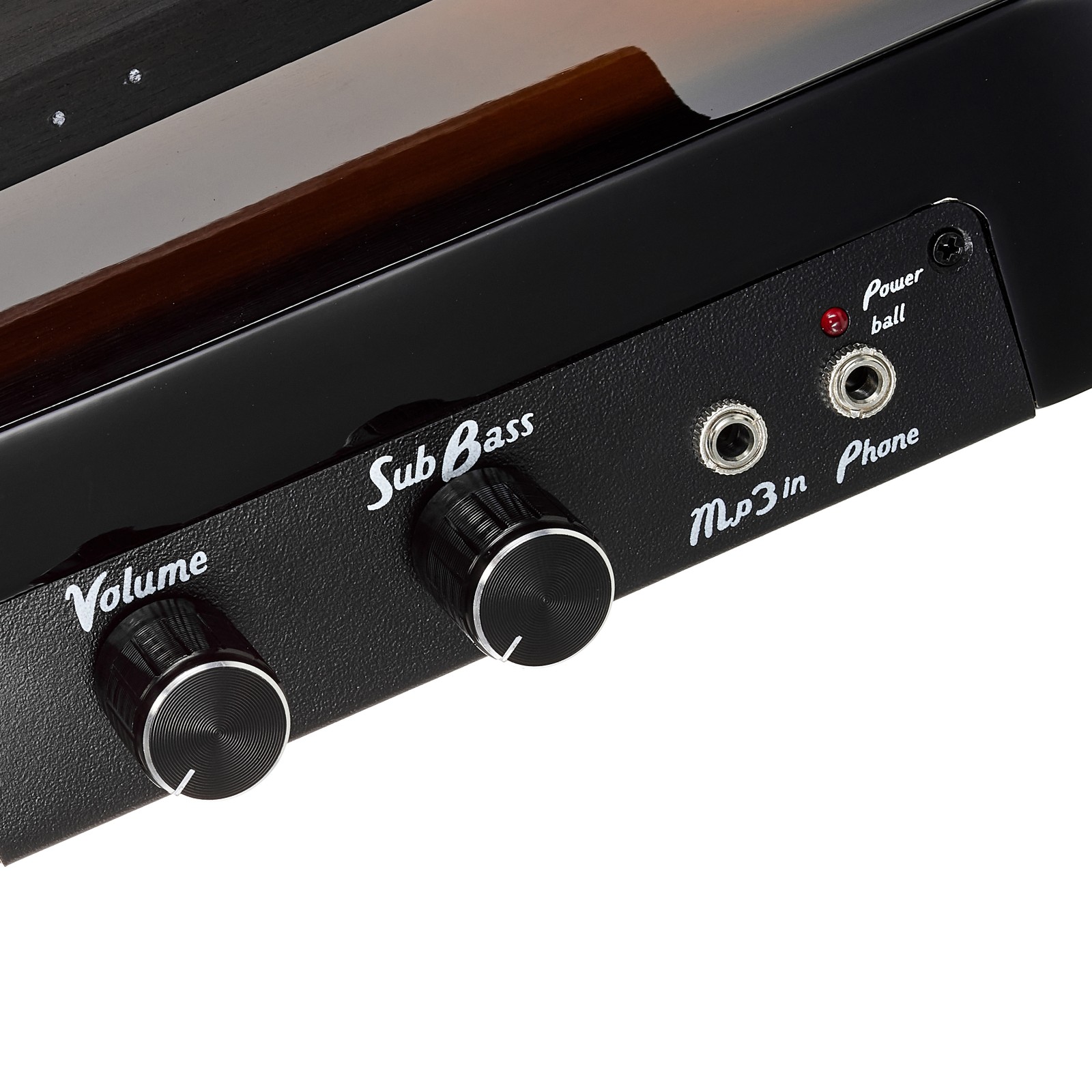 Pickup system on the Harley Benton DB02-SB Electric Double Bass