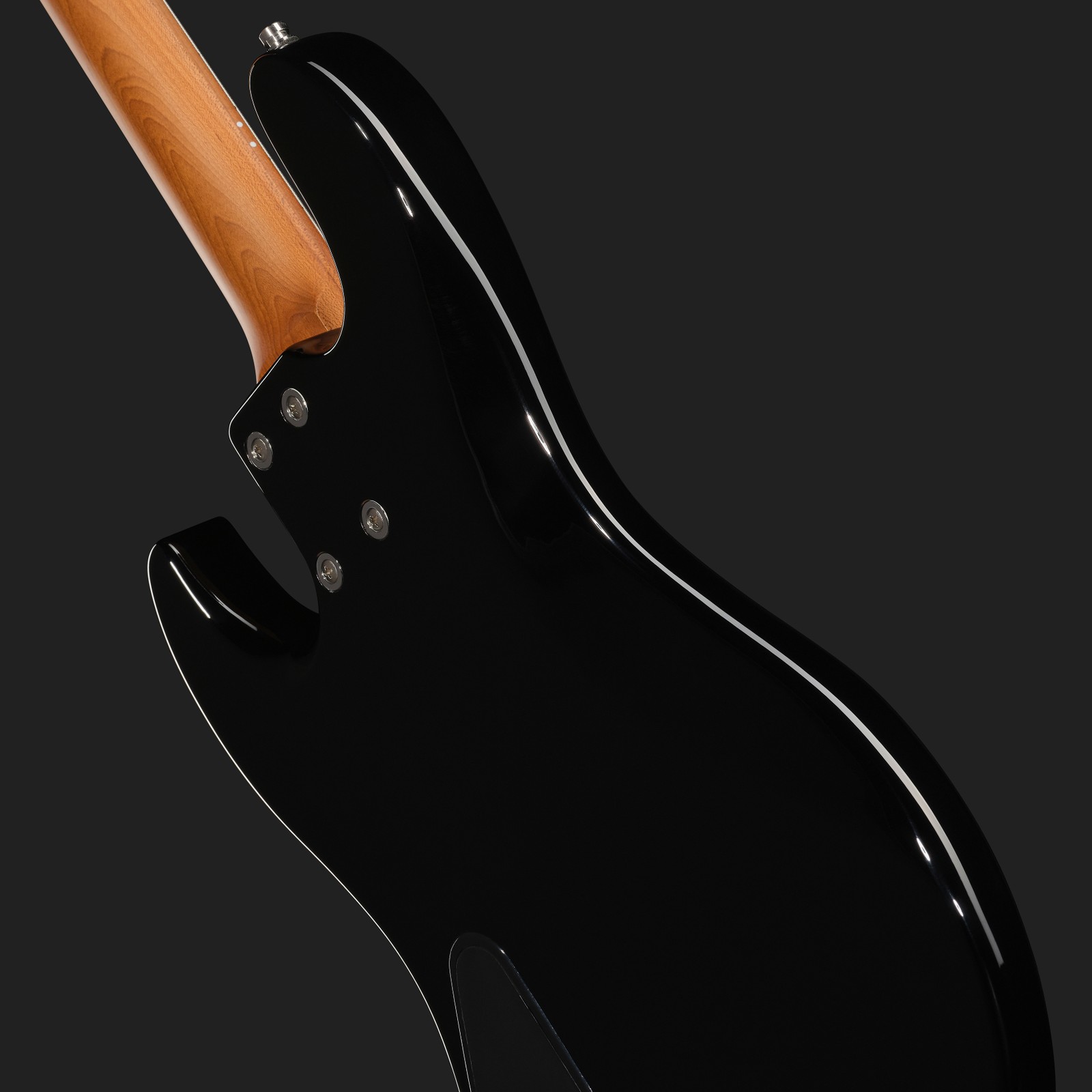 Bolt-on neck, Sadowsky MetroExpress 21 Vintage M4 Maple Black, electric bass guitar