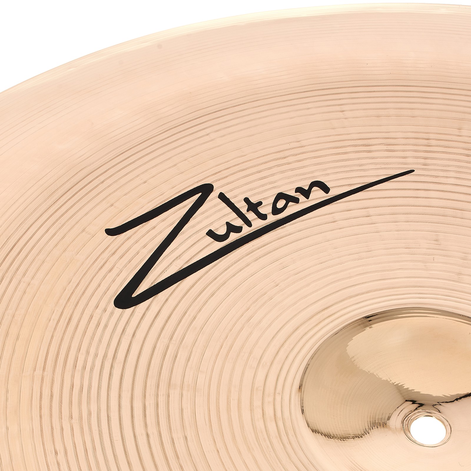 Detail of Zultan Rock Beat 20" China logo