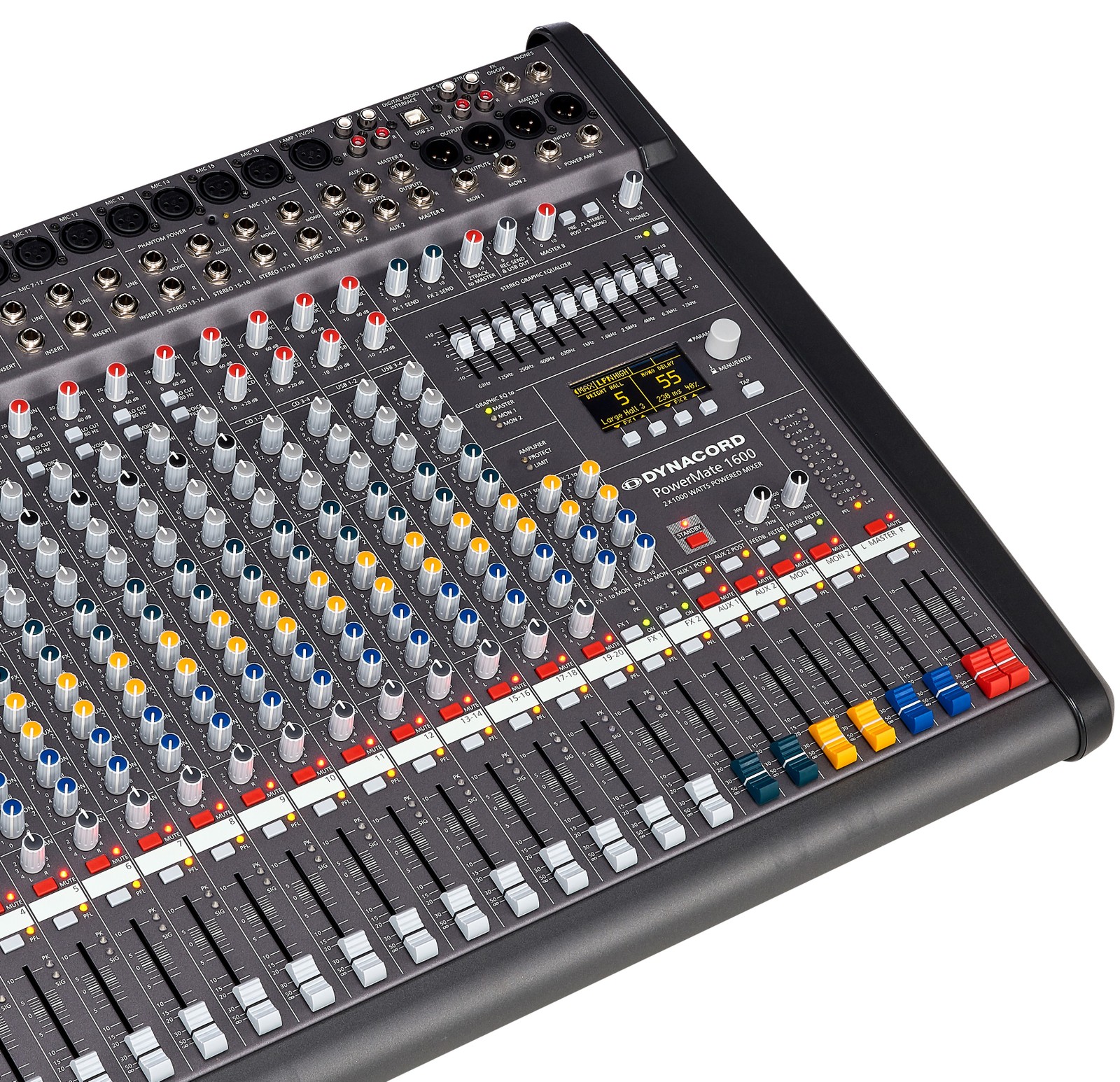 Dynacord Powermate 1600-3, Referenz-Powermixer