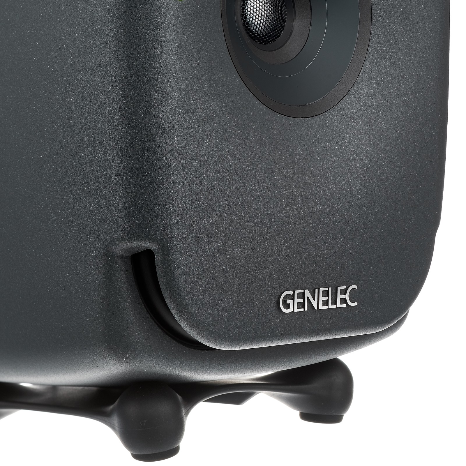 Front of the Genelec 8341 AP with IsoPod