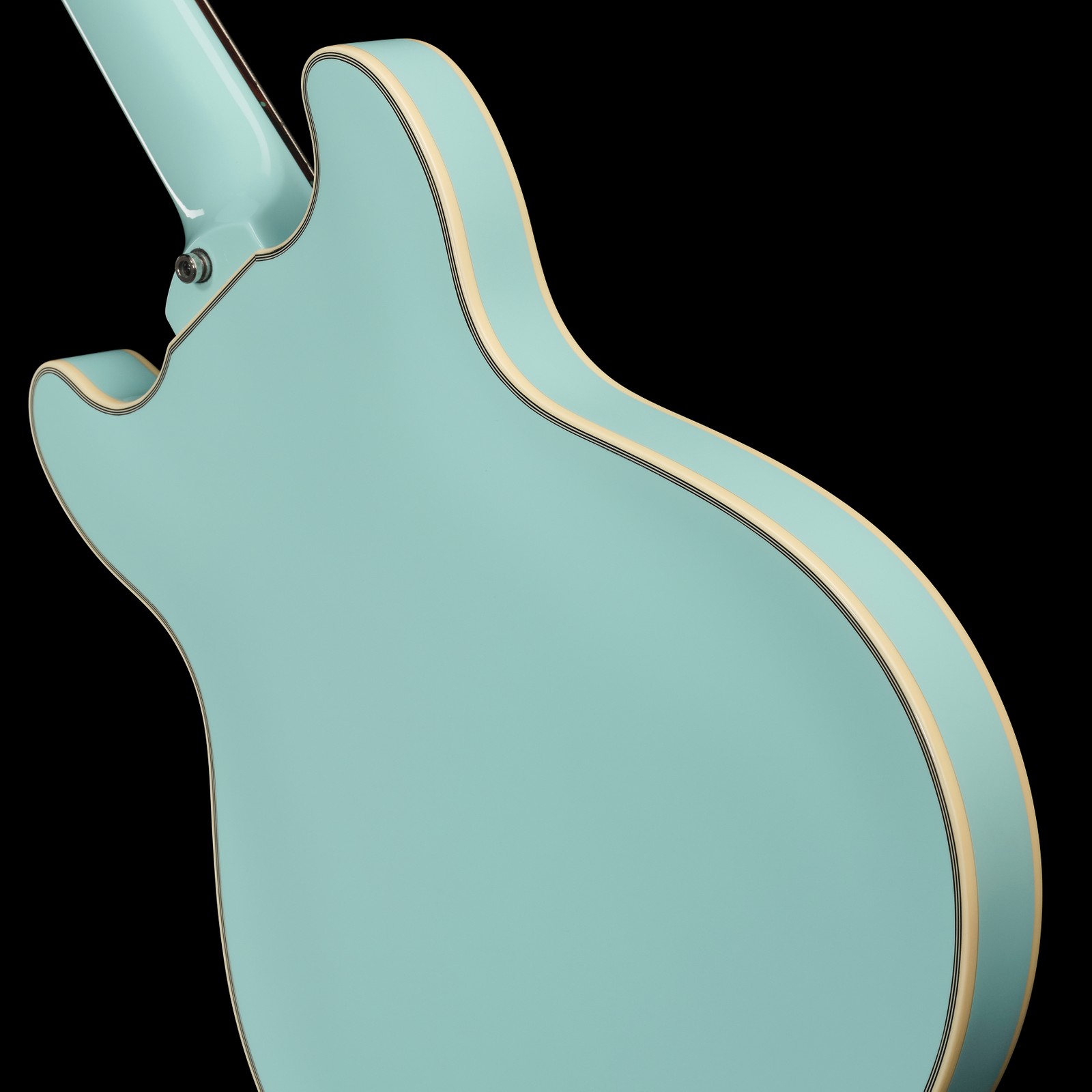 Neck joint of the Warwick RB Star Bass 5 SDBHP 5-String Semi-Hollow Electric Bass