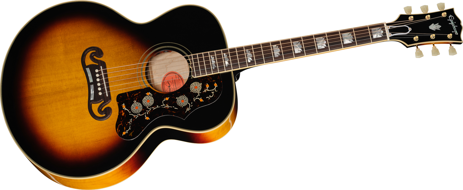 Epiphone 1957 SJ-200 Reissue VS IBC, steel-string acoustic guitar