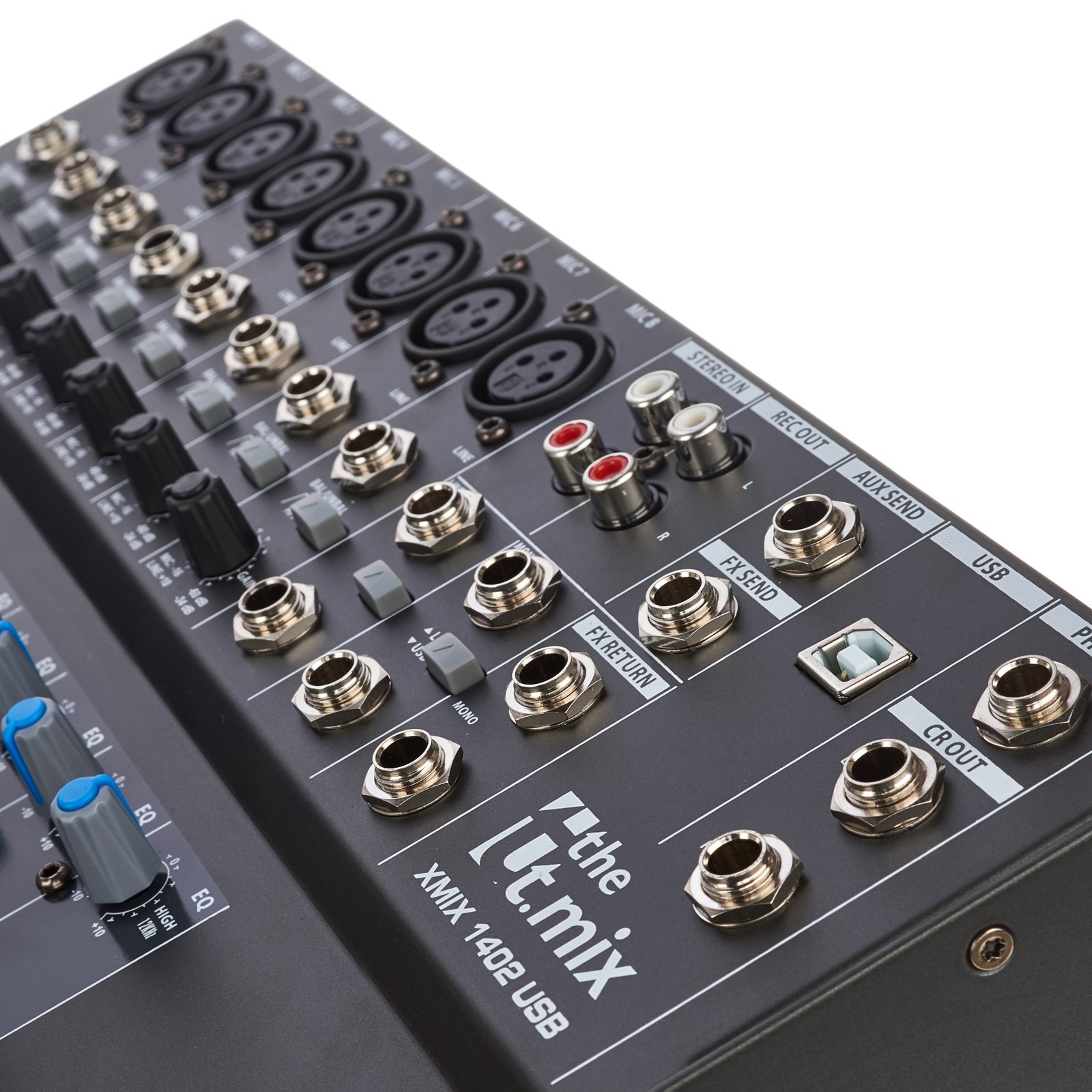 the t.mix 1402 usb Anschlüsse