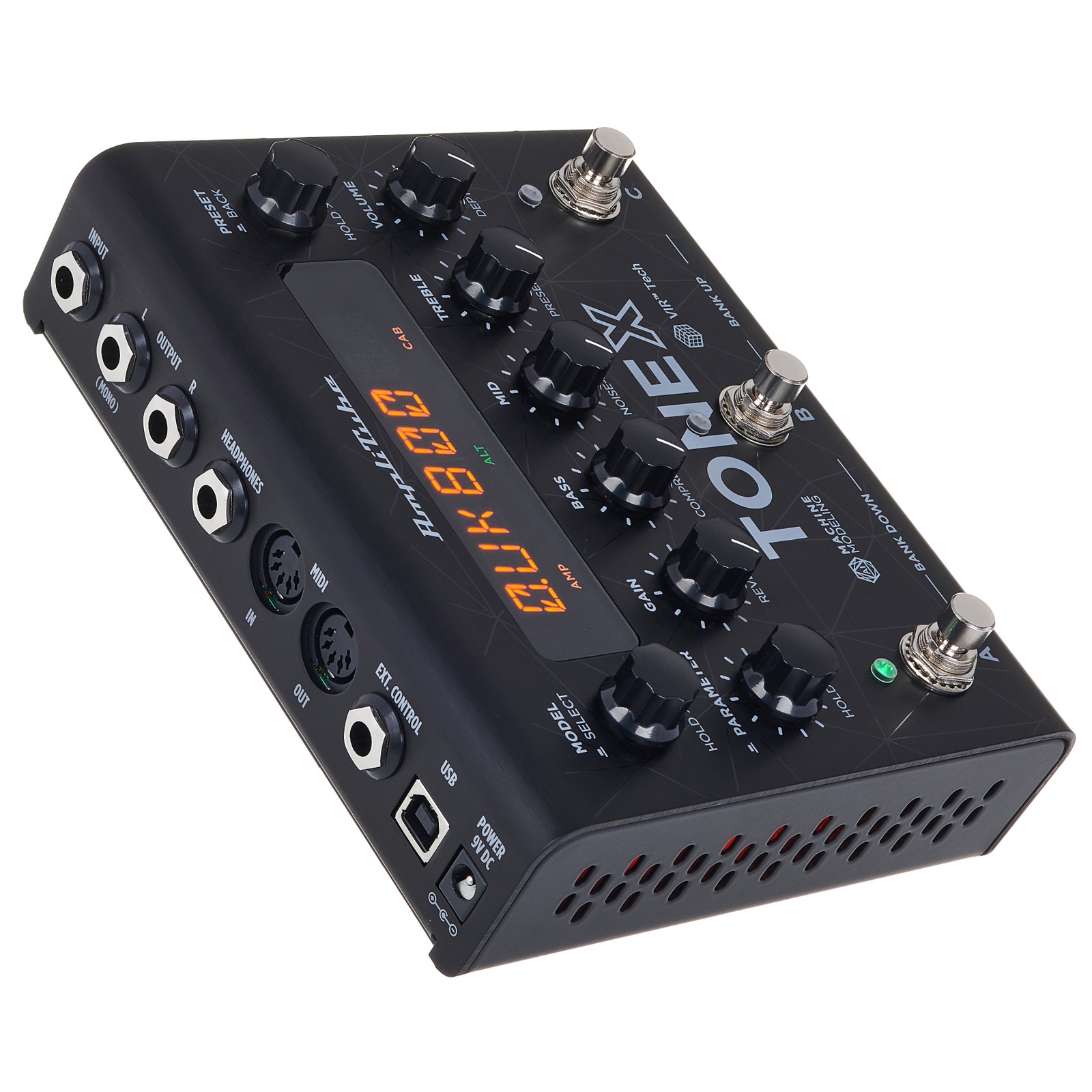 IK Multimedia ToneX stompbox pedal connections