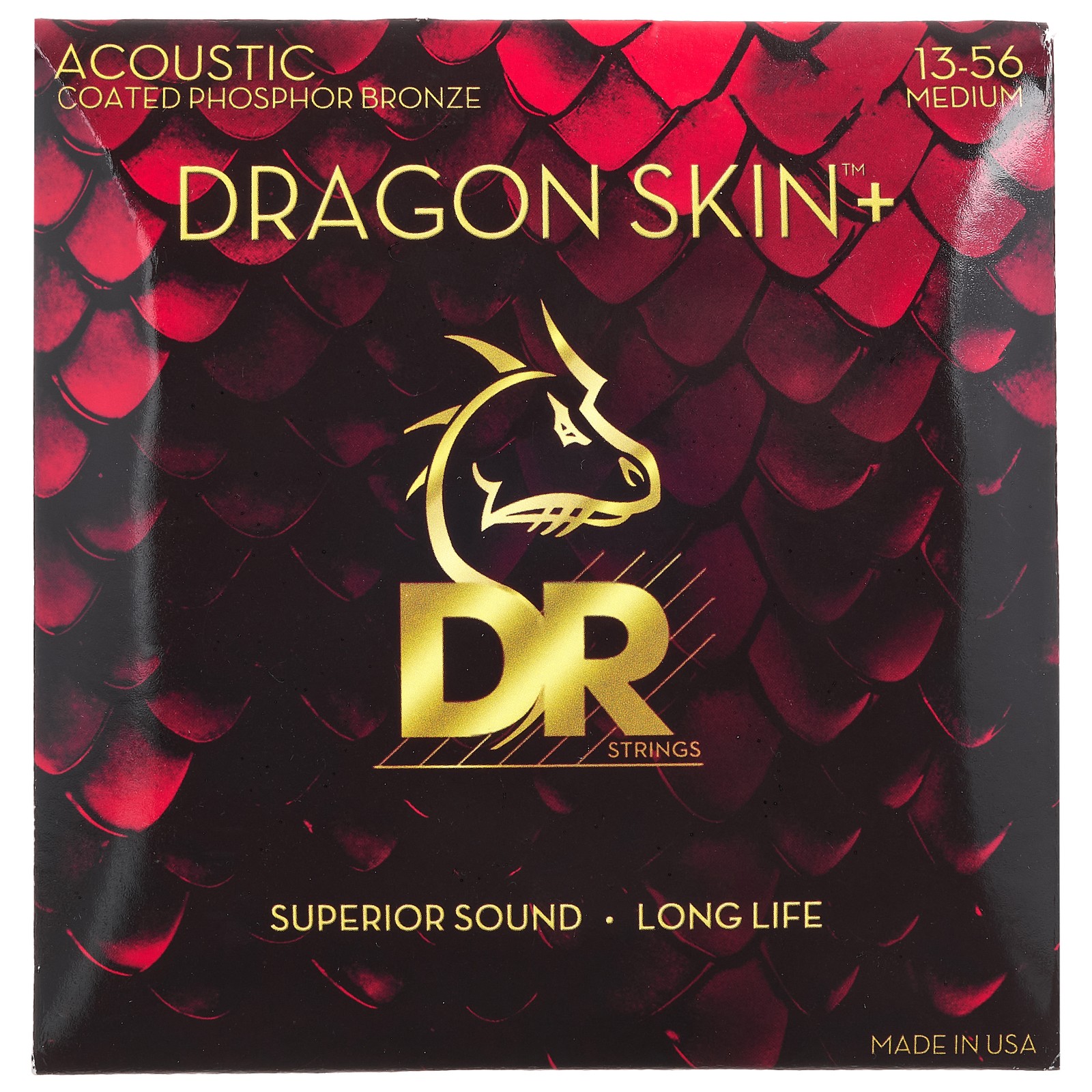 DR Strings Dragon Skin+ DAP-13/56 Coated