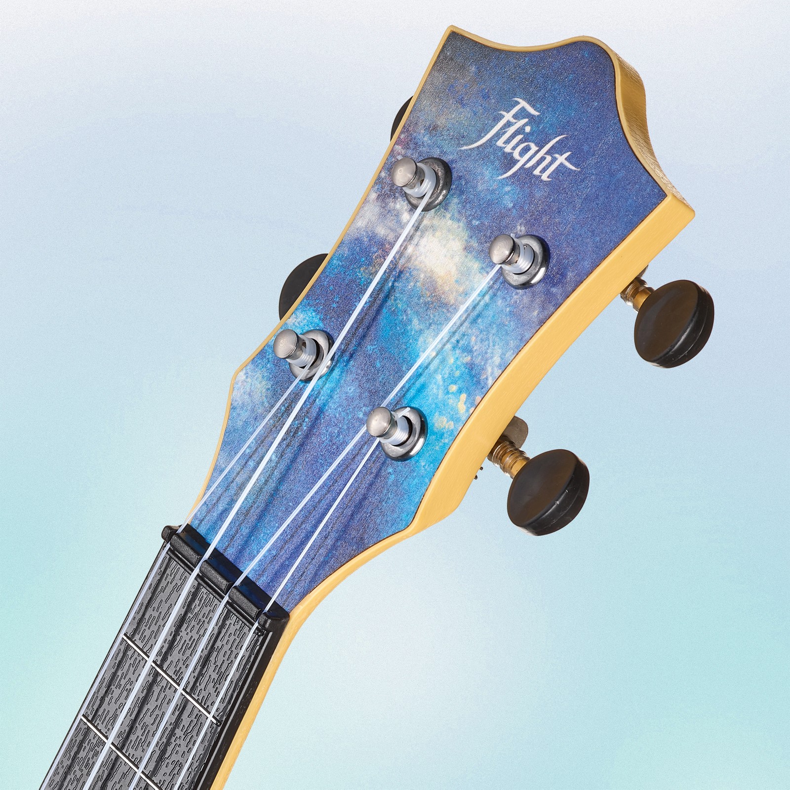 Kopfplatte der Flight TUS40 Space Soprano Ukulele