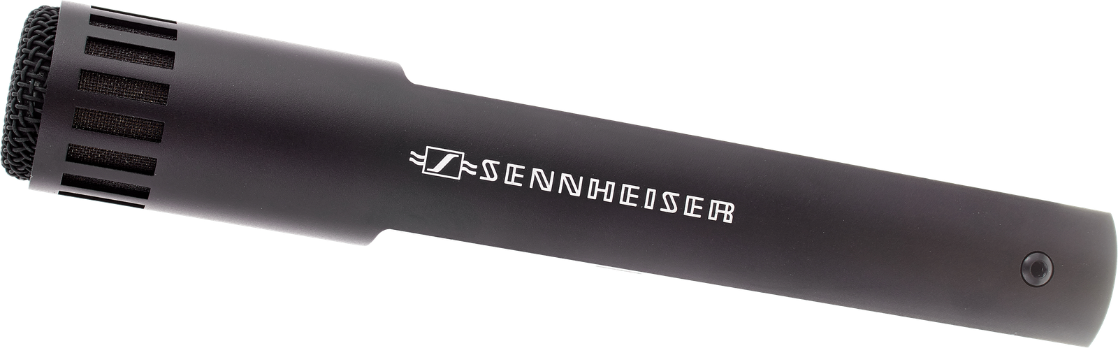 Sennheiser MKH 50 P48 condenser microphone from the front