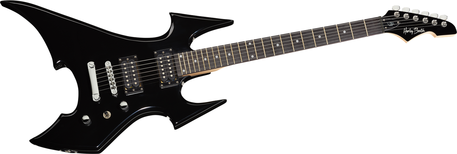 Harley Benton BS-20BK Rock Series E-Gitarre
