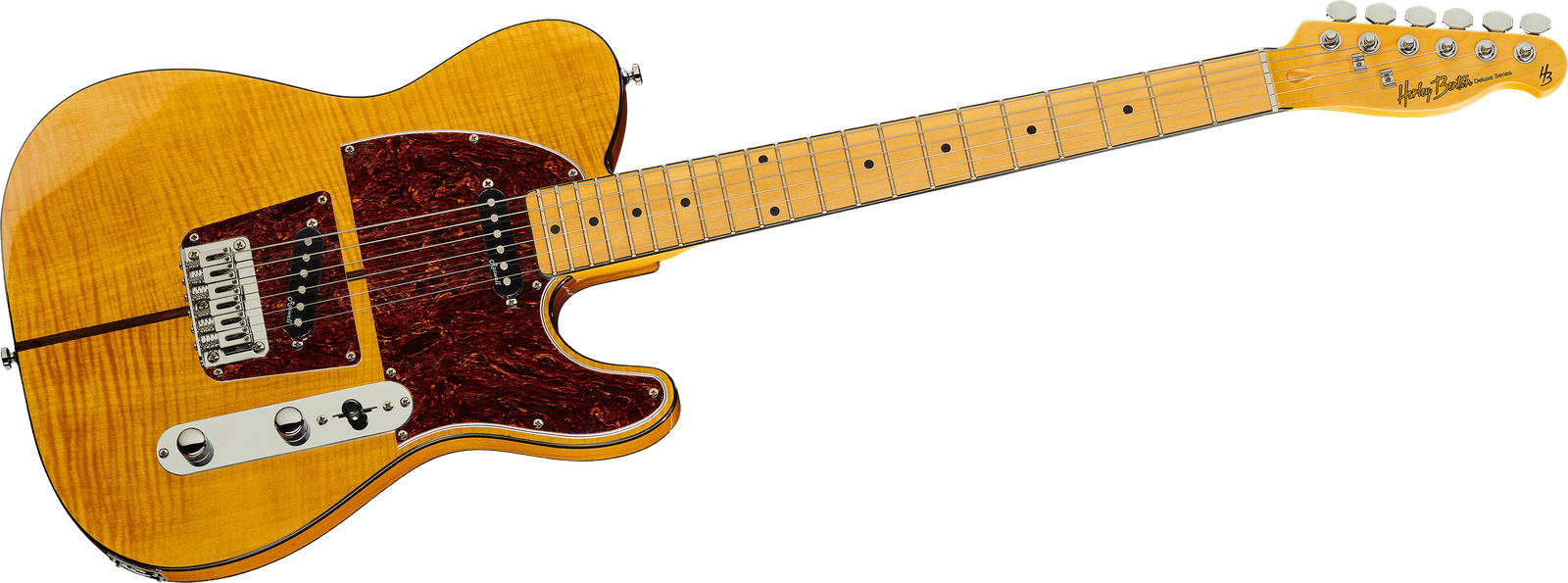 Harley Benton TE-80 NT Deluxe Series Electric Guitar