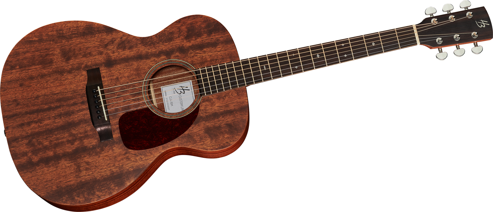 000 Westerngitarre Harley Benton Custom Line CLA-15M mit Stahlsaiten von vorne