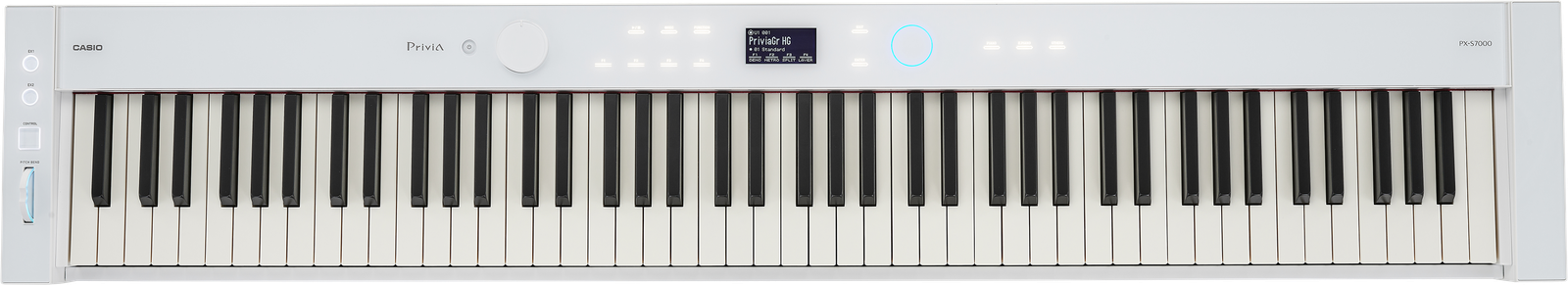 Casio PX-S7000 WE E-Piano von oben