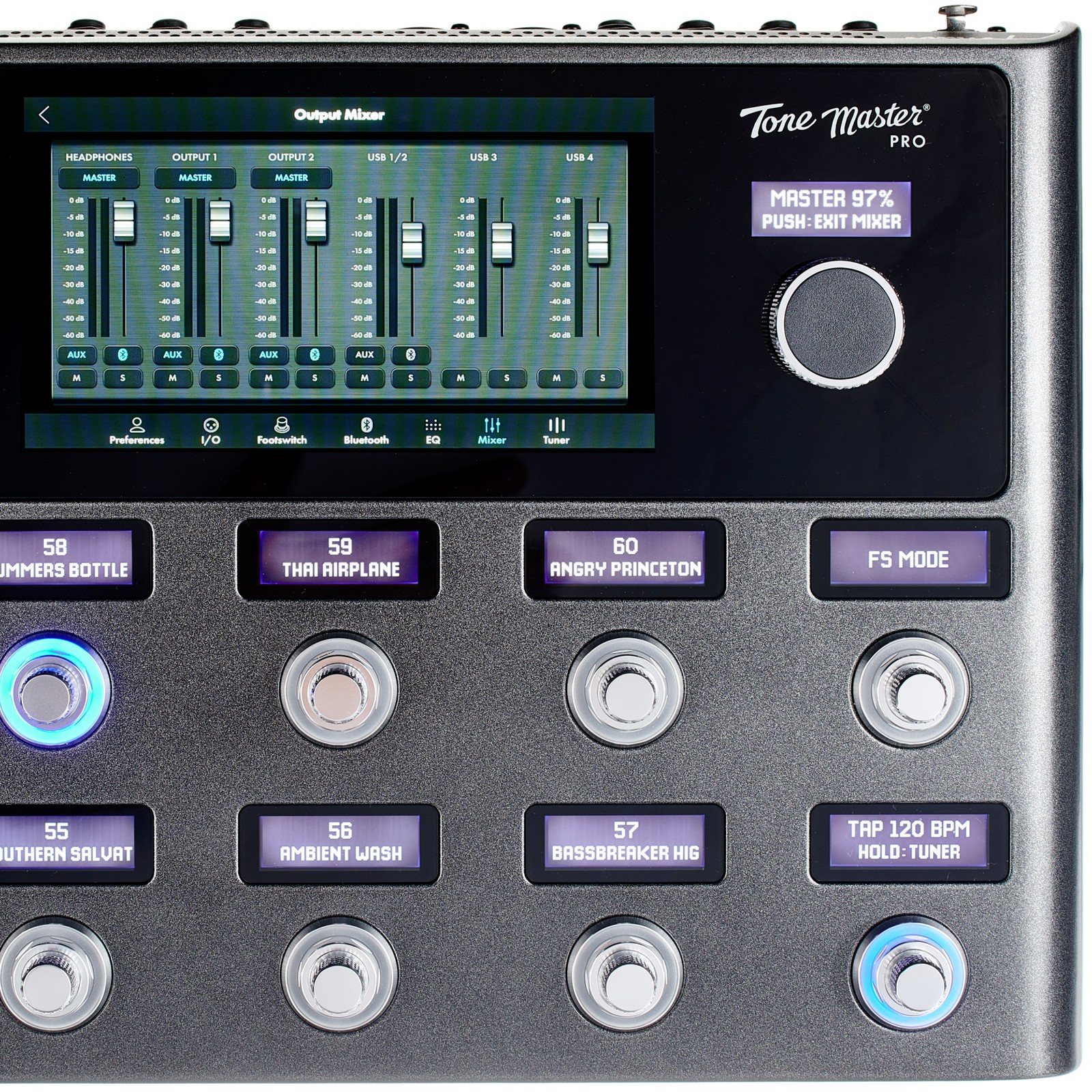 Façade du Fender Tone Master Pro