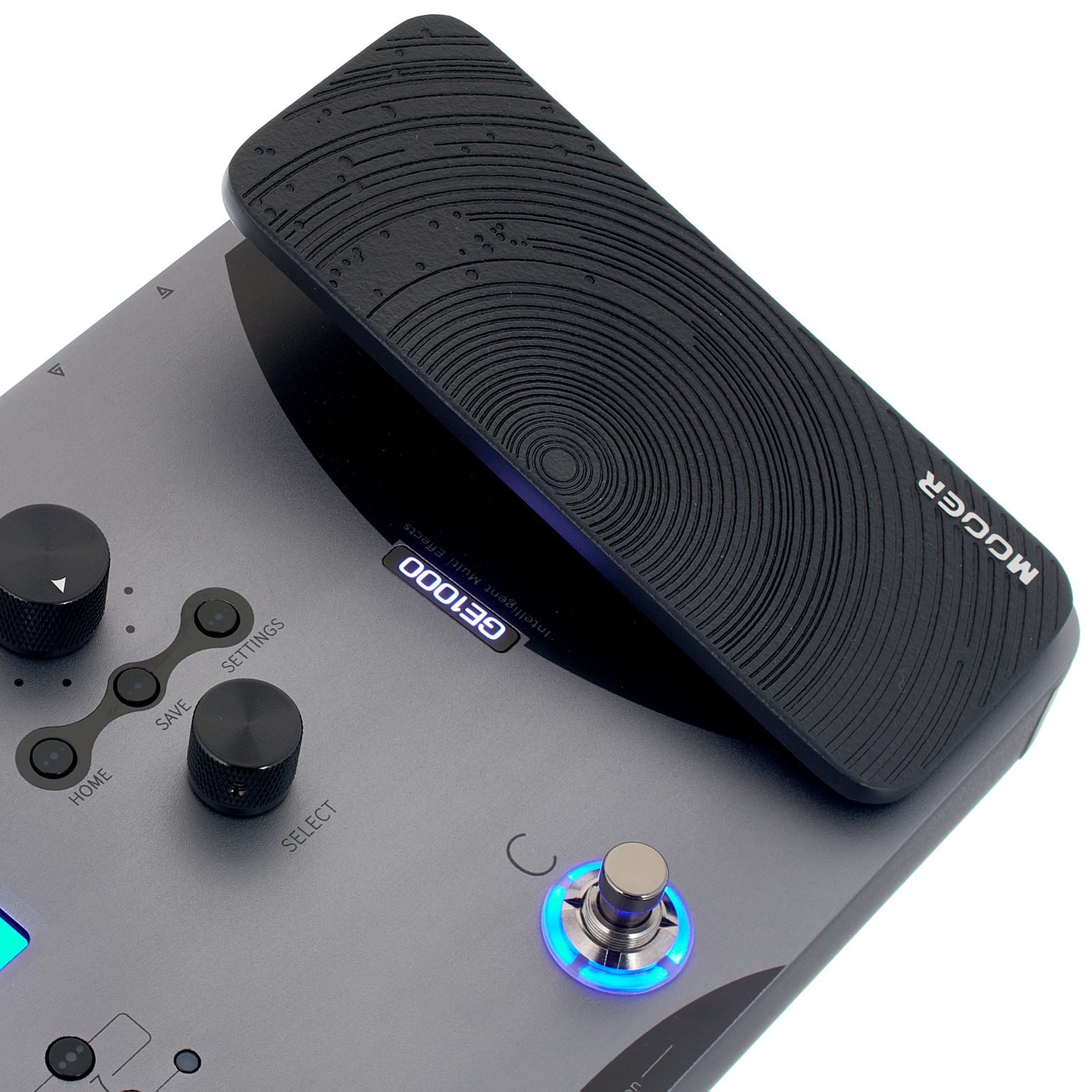 Expression pedal on the Mooer GE1000