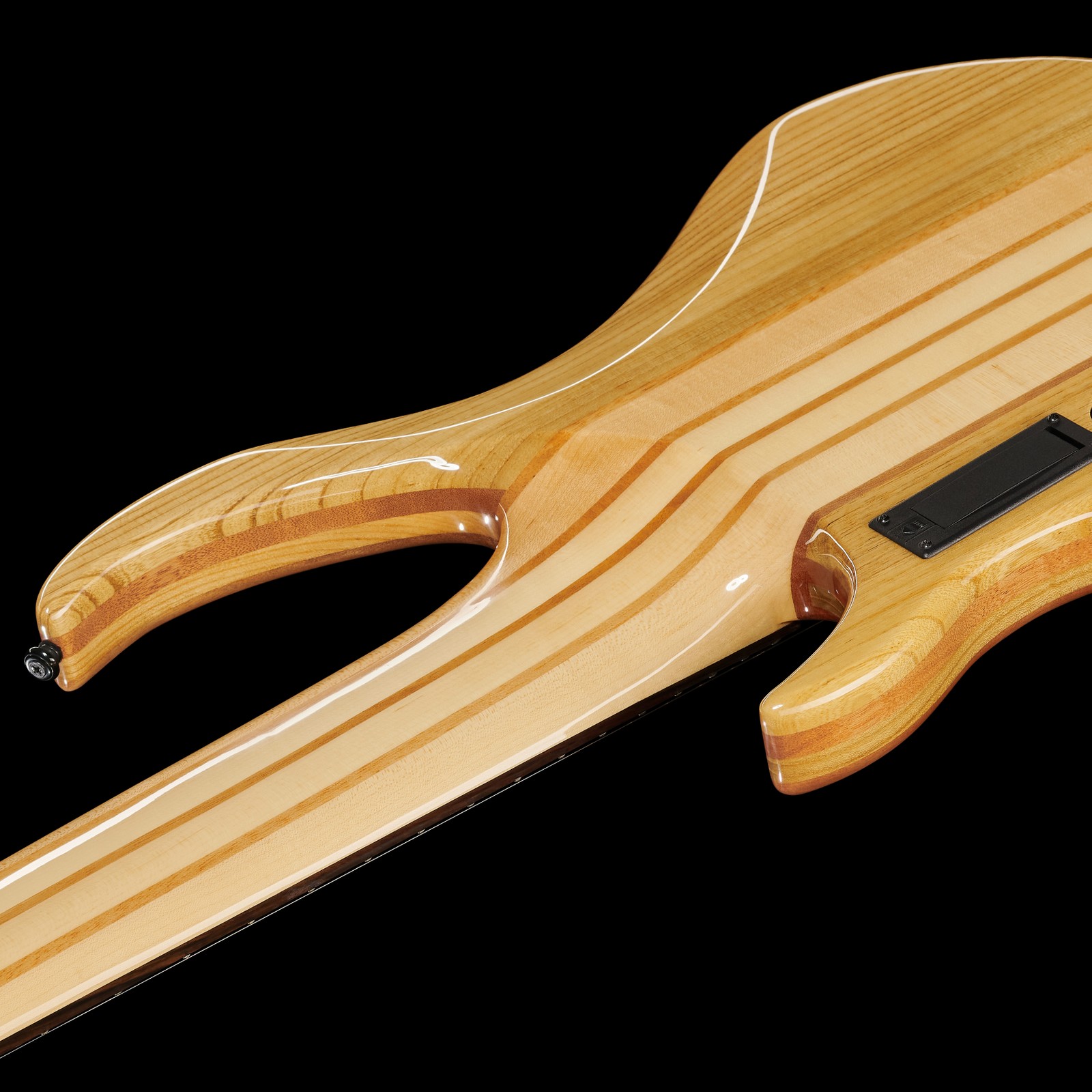 Halsübergang des Harley Benton BZ-7000 II NT 7-Saiter E-Bass